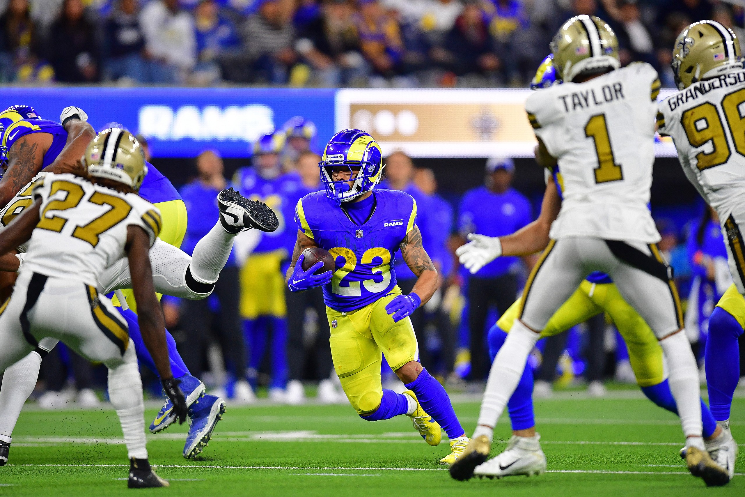 NFL: New Orleans Saints at Los Angeles Rams