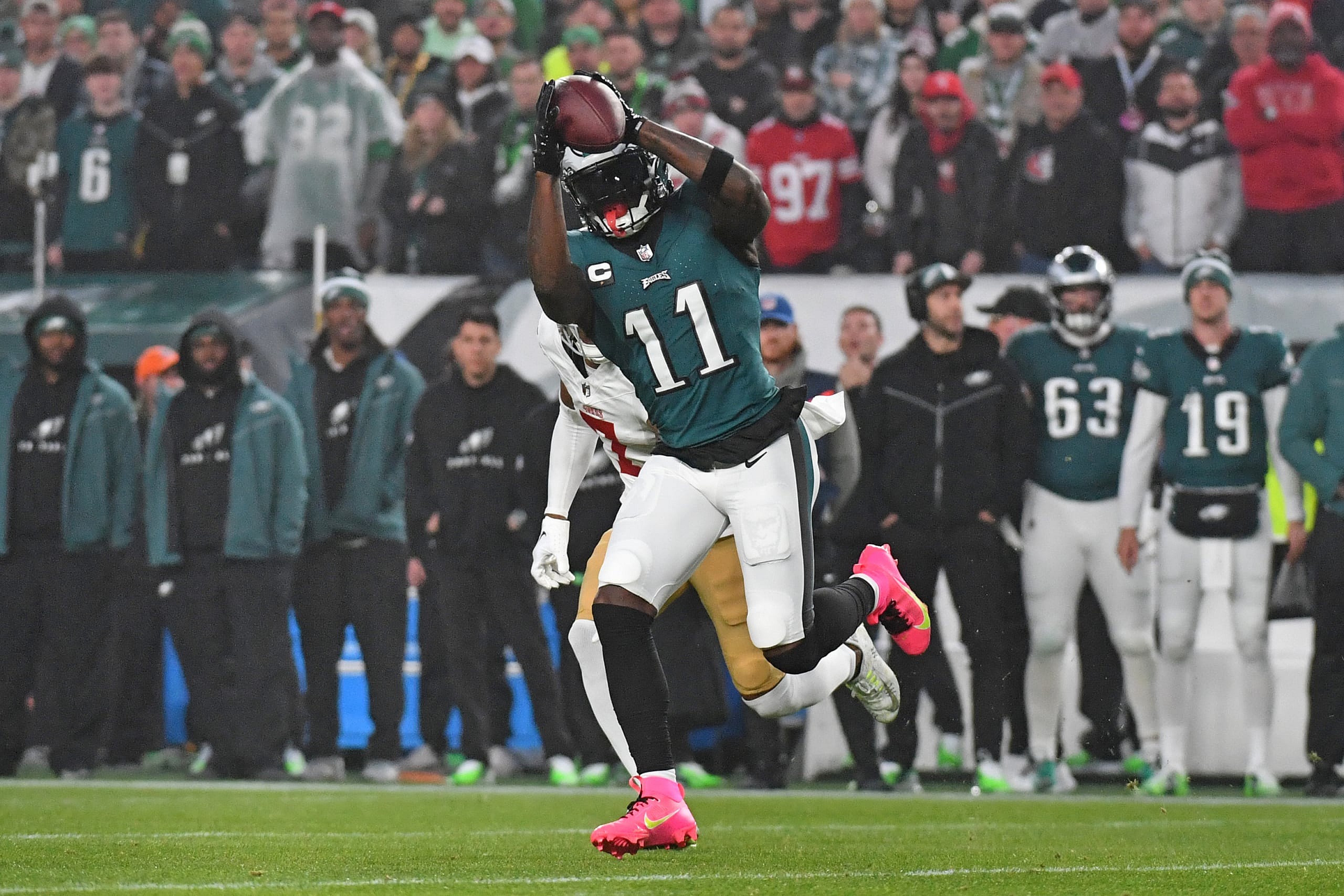 a.j. brown, philadelphia eagles