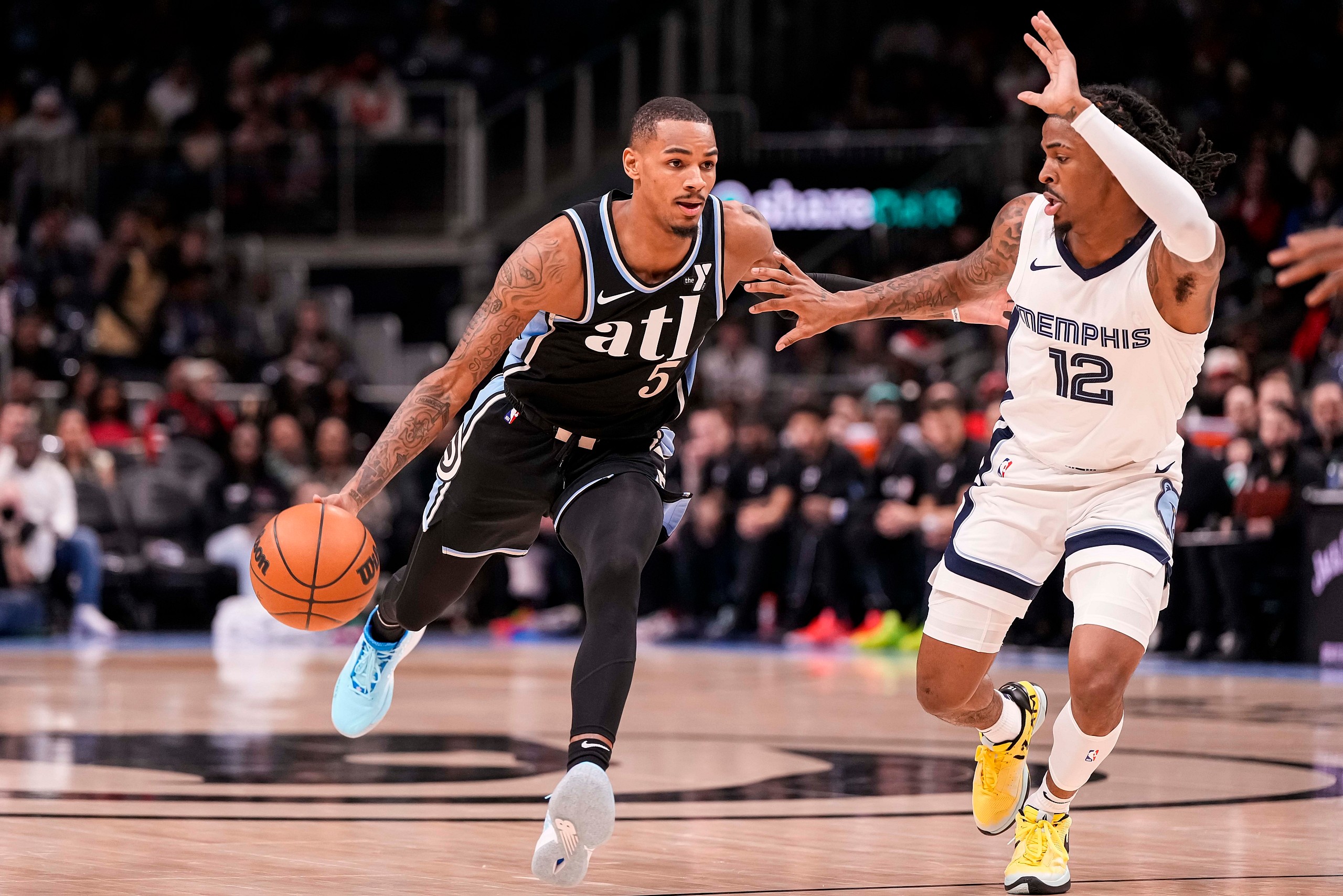 los angeles lakers trade rumors: dejounte murrat