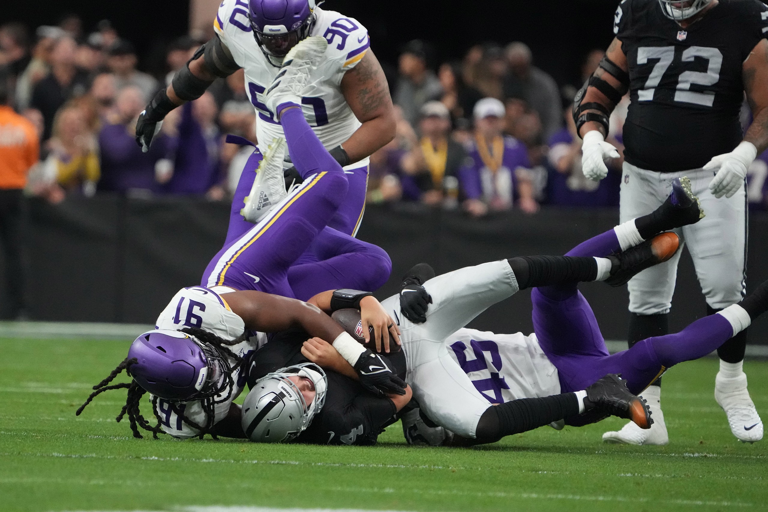 mfl week 14 winners and losers: las vegas raiders