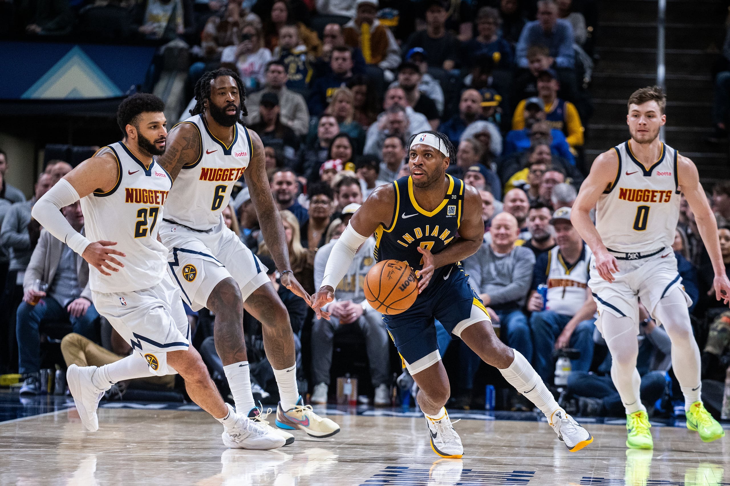 NBA: Denver Nuggets at Indiana Pacers