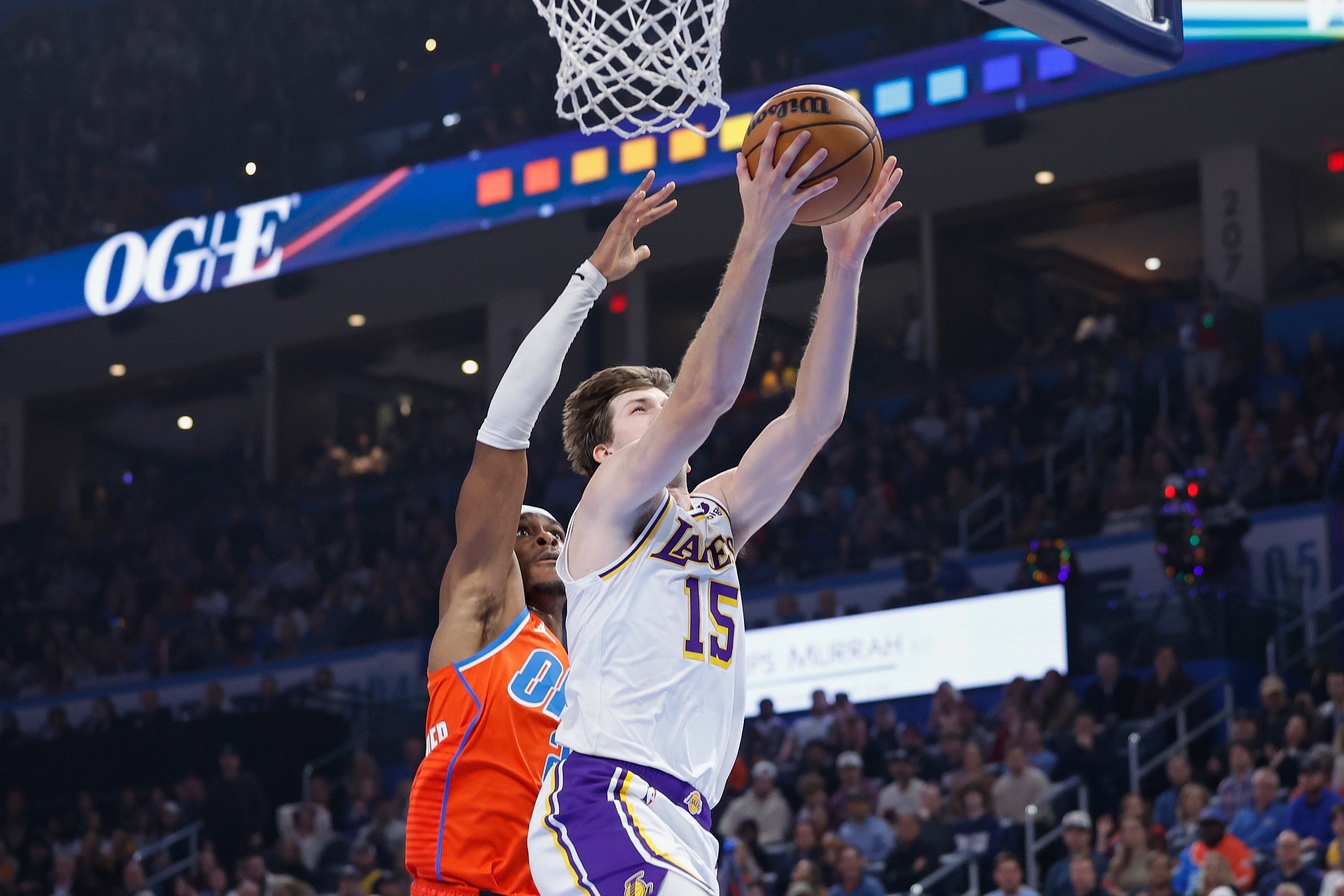 NBA: Los Angeles Lakers at Oklahoma City Thunder