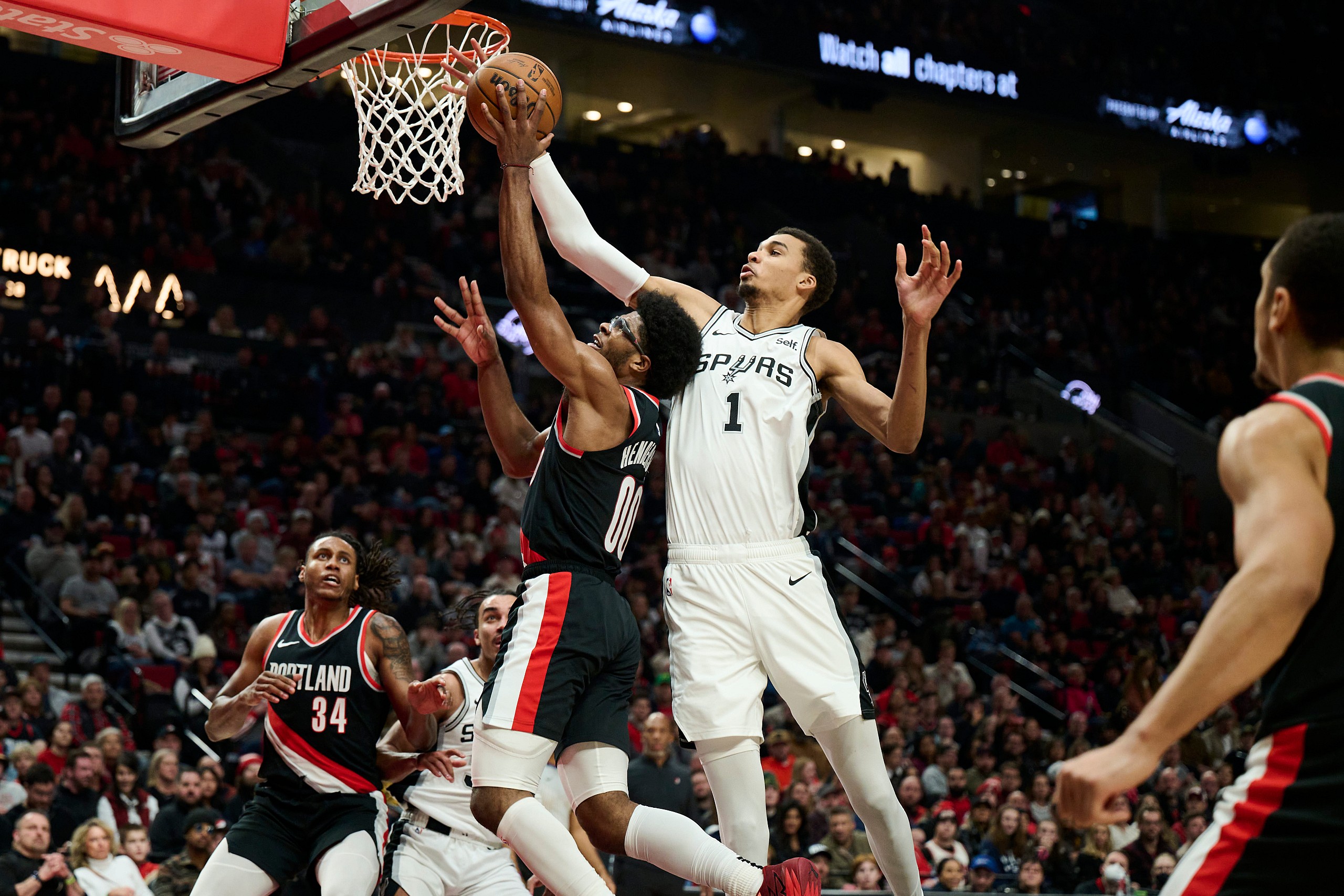 NBA: San Antonio Spurs at Portland Trail Blazers