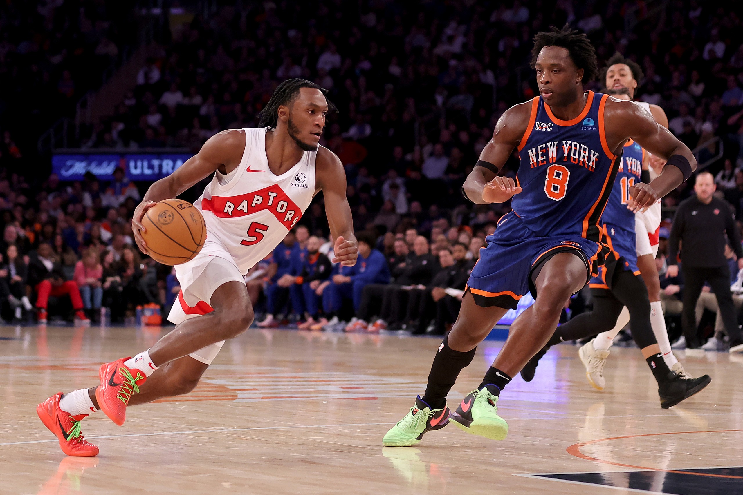 NBA: Toronto Raptors at New York Knicks