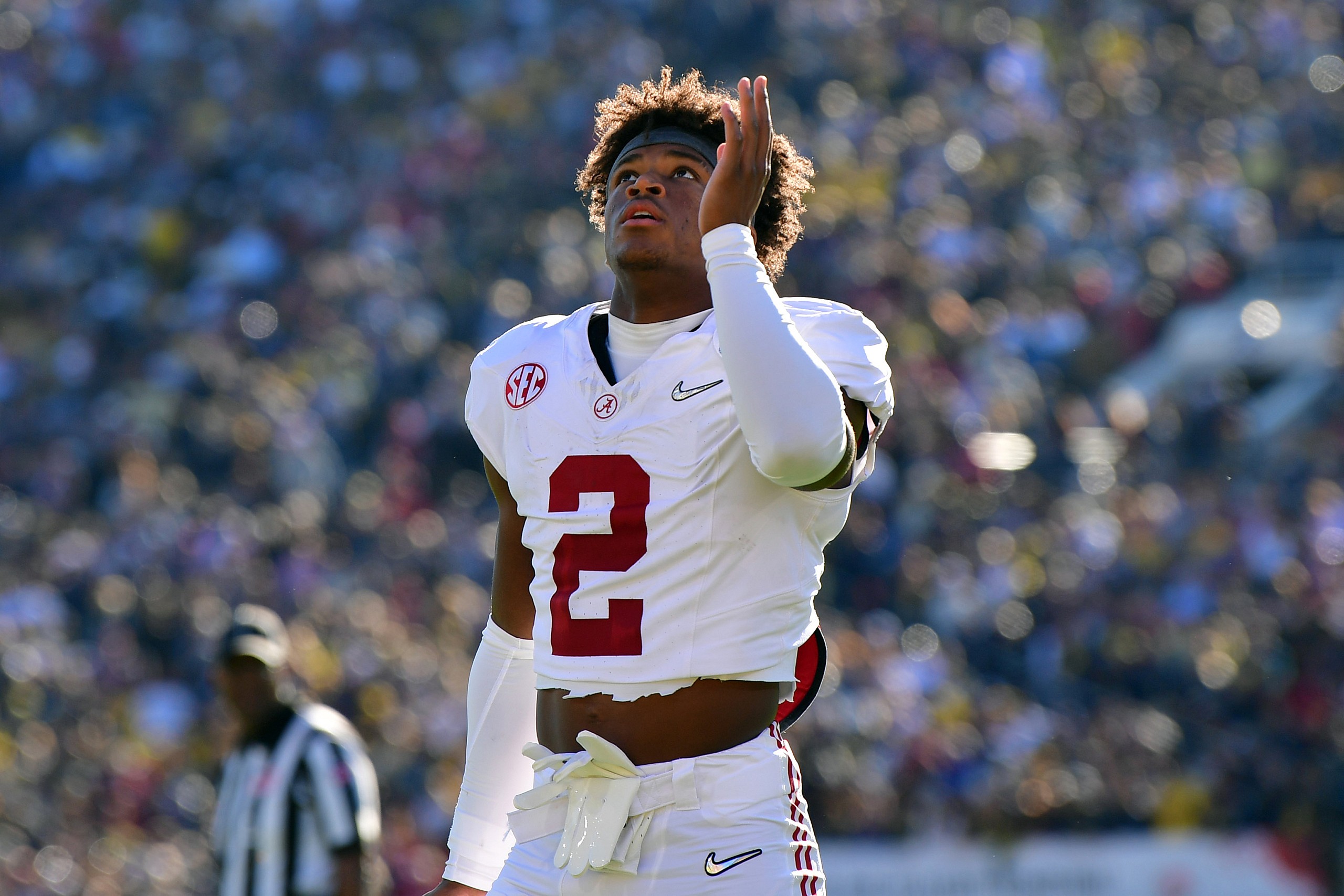 NCAA Football: Rose Bowl-Alabama at Michigan