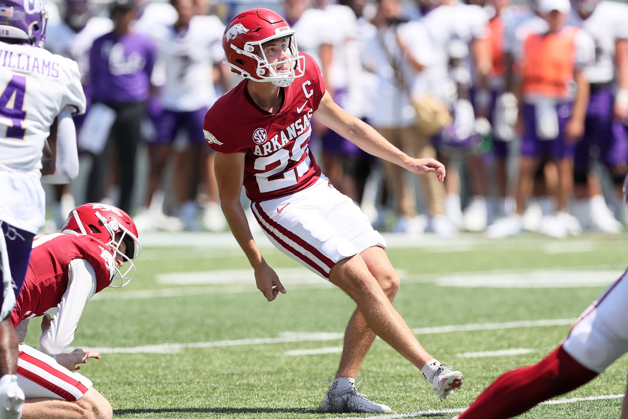 NCAA Football: Western Carolina at Arkansas