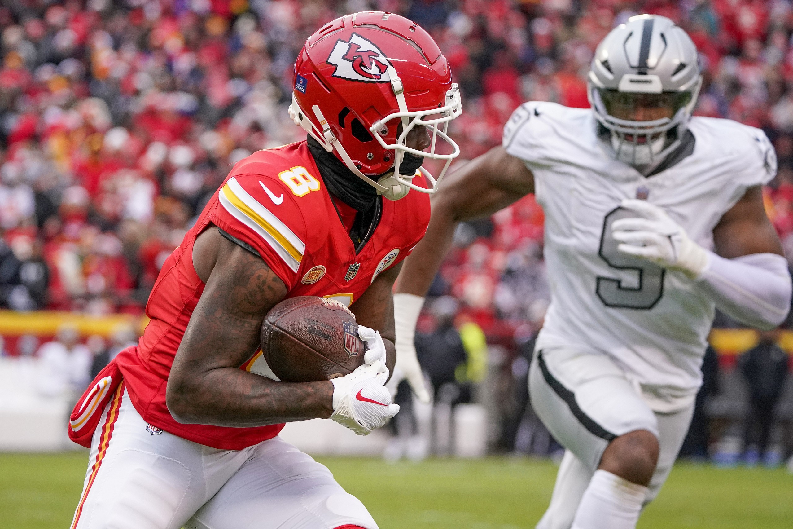 NFL: Las Vegas Raiders at Kansas City Chiefs