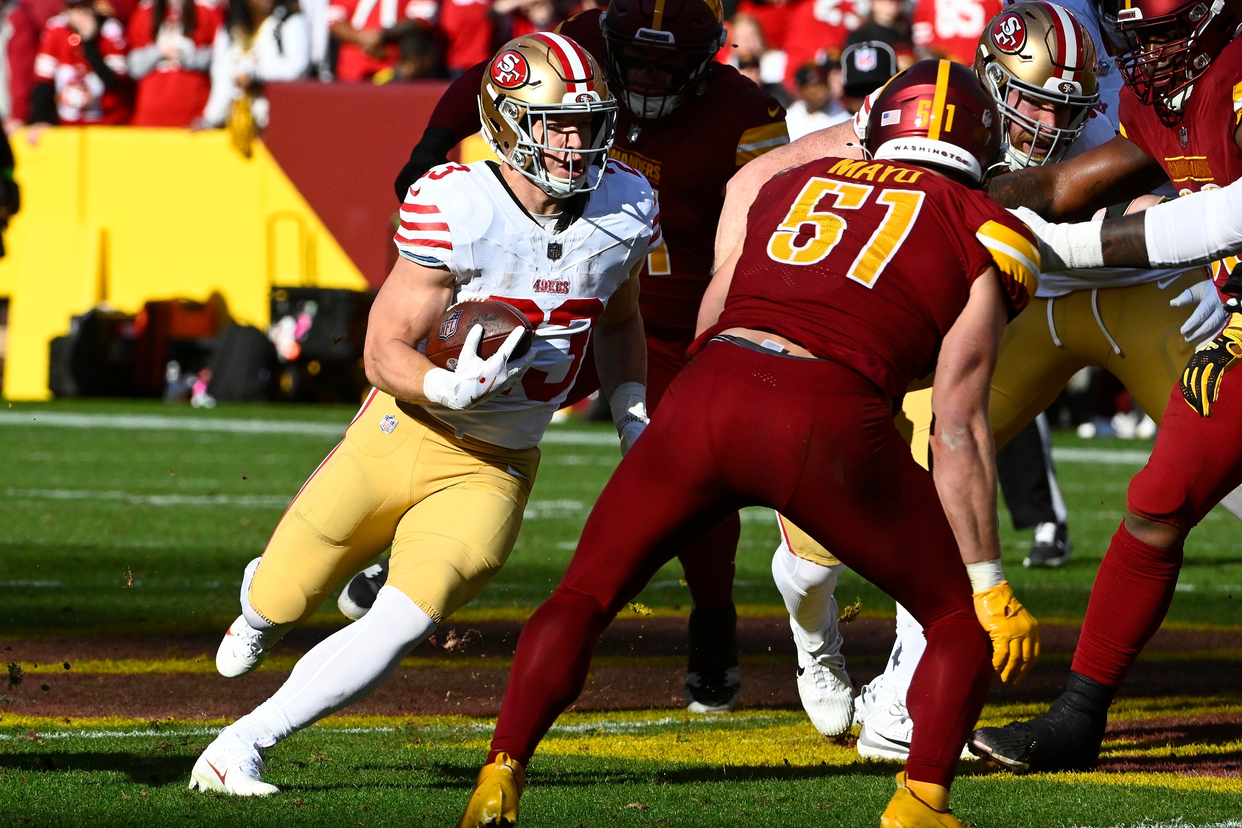 NFL: San Francisco 49ers at Washington Commanders