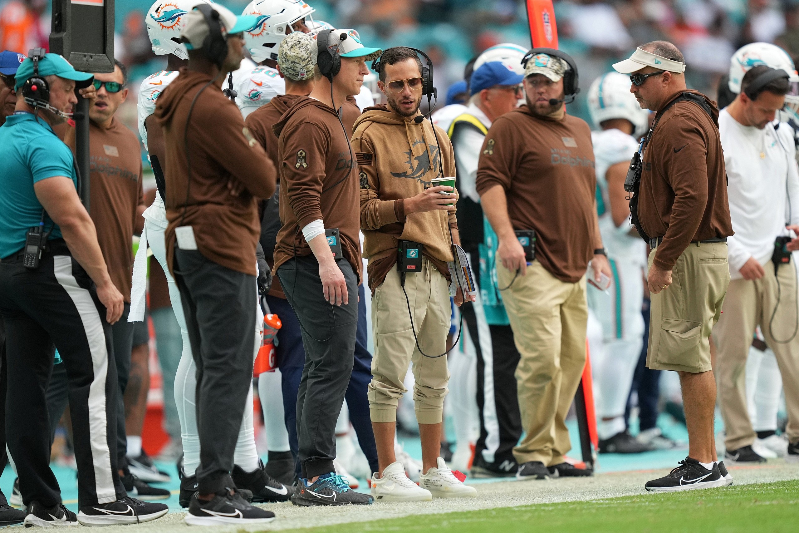 Miami Dolphins Mike McDaniel