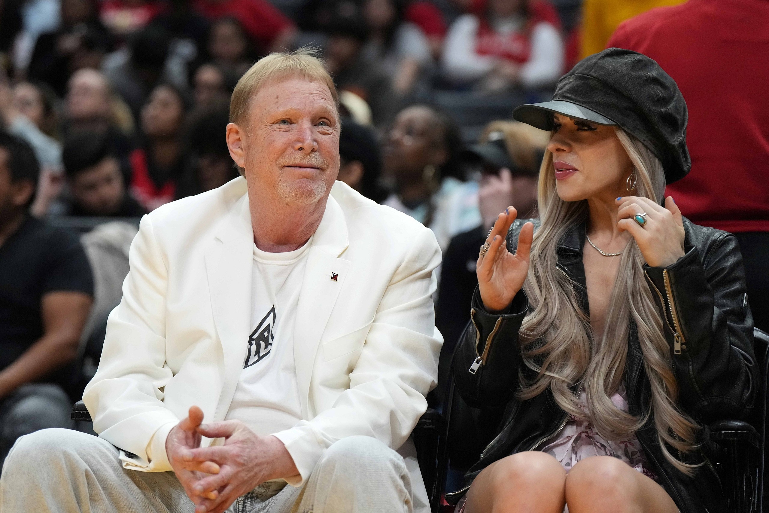 Maxx Crosby Mark Davis Las Vegas Raiders
