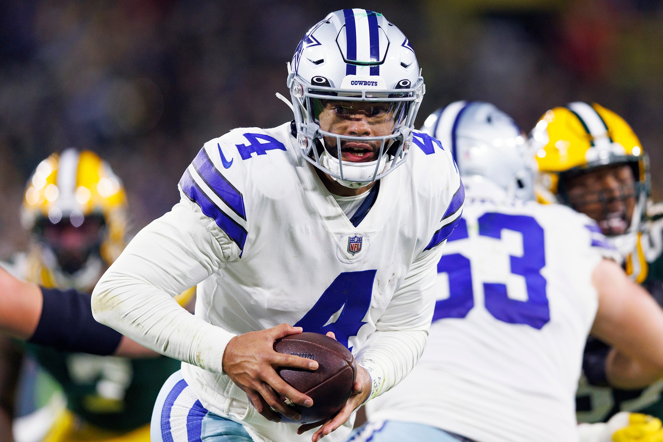 nfl wild card predictions: dallas cowboys over green bay packers