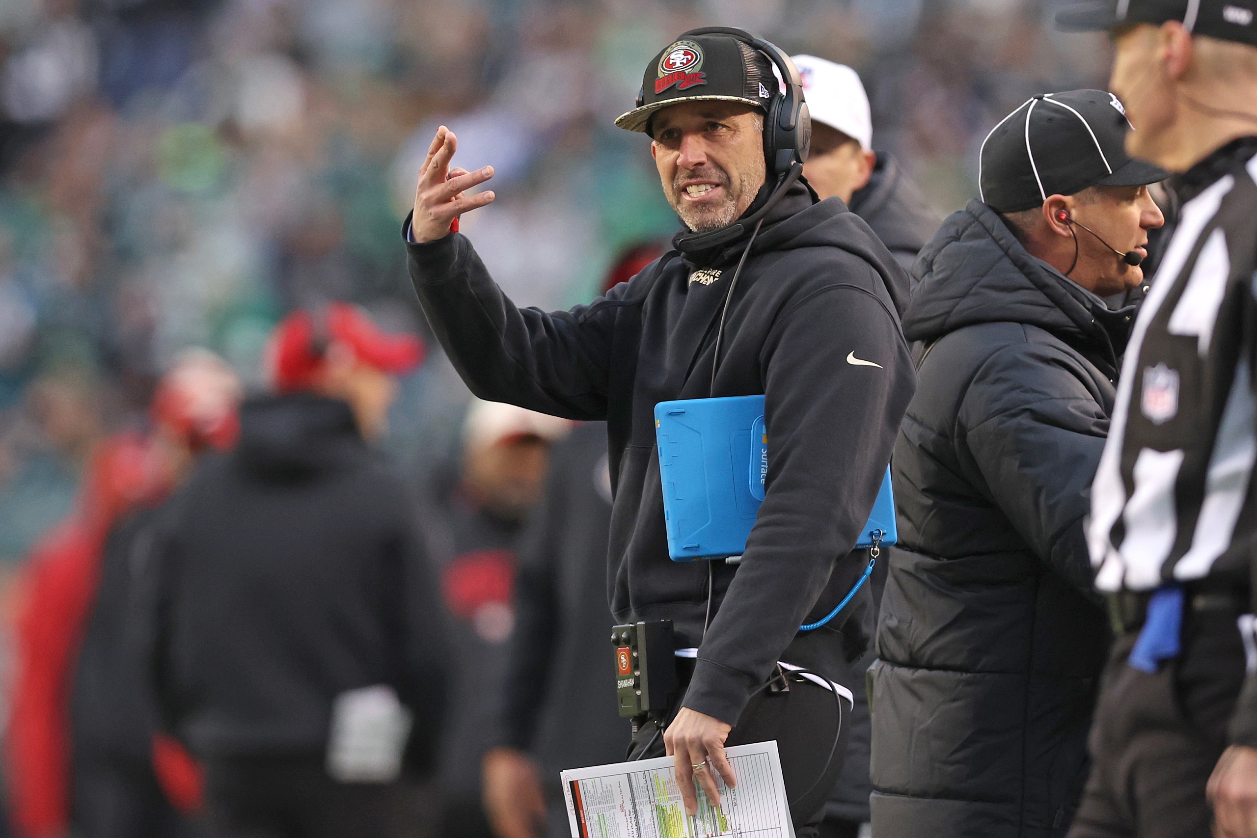 san francisco 49ers nfc championship game, kyle shanahan