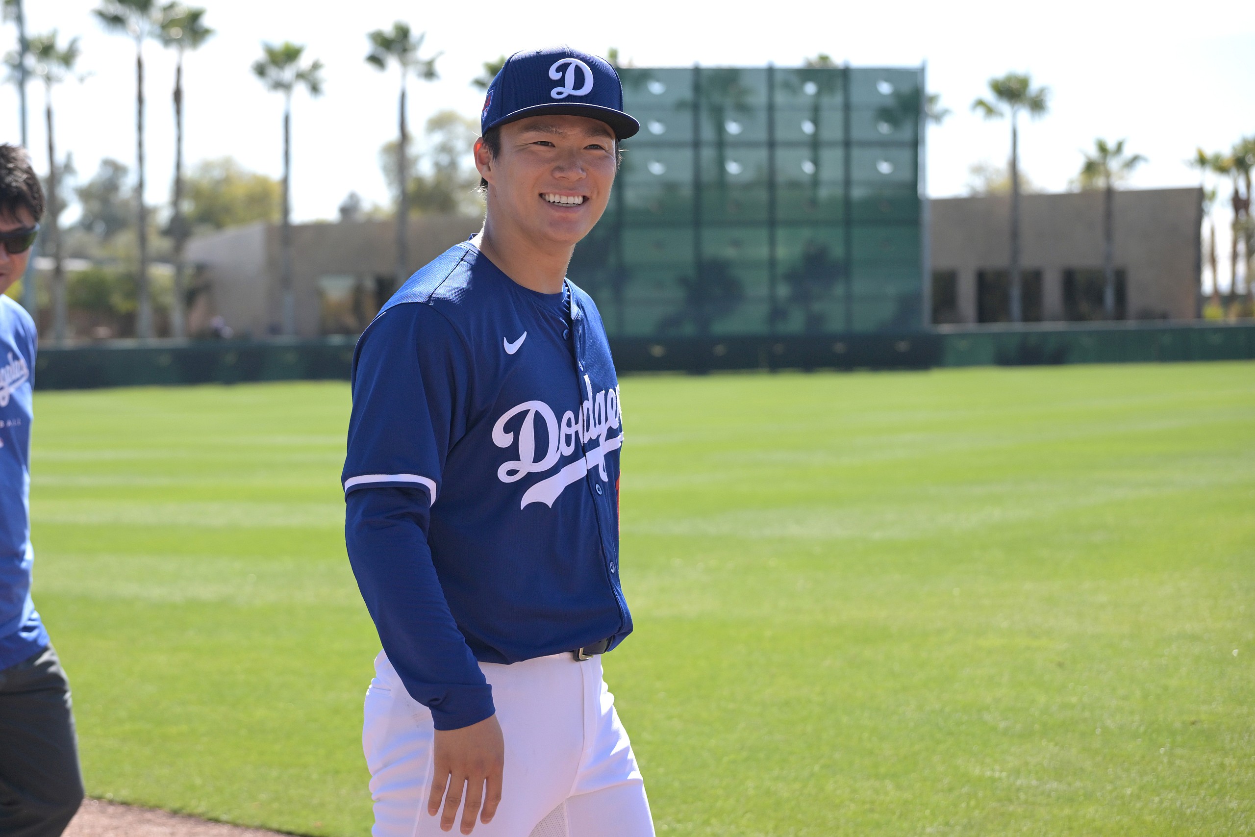 MLB: Los Angeles Dodgers-Workouts