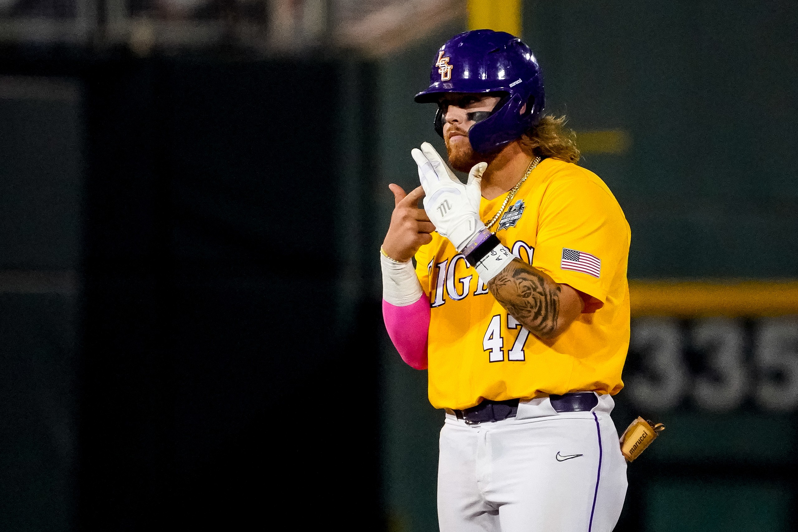 NCAA Baseball: College World Series Final-Florida vs LSU