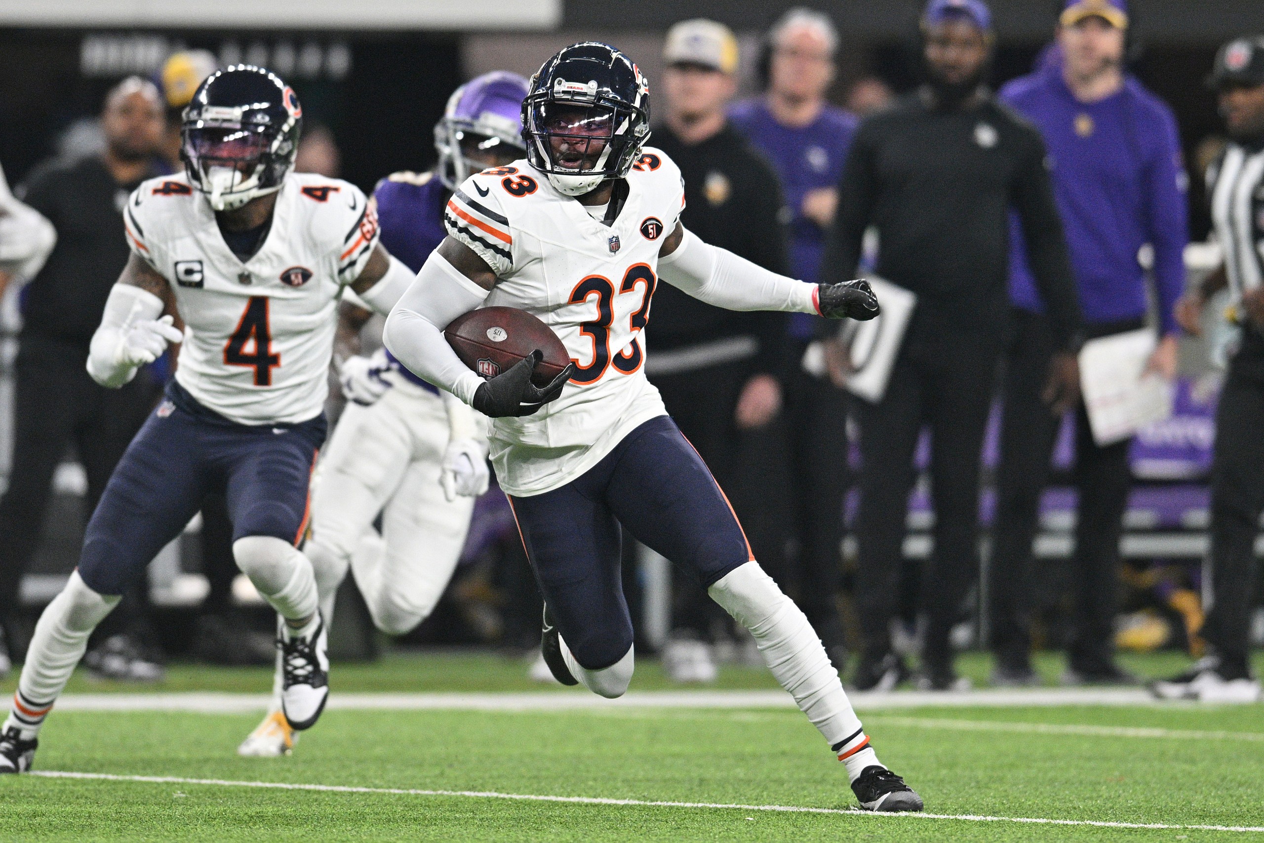 Chicago Bears cornerback Jaylon Johnson