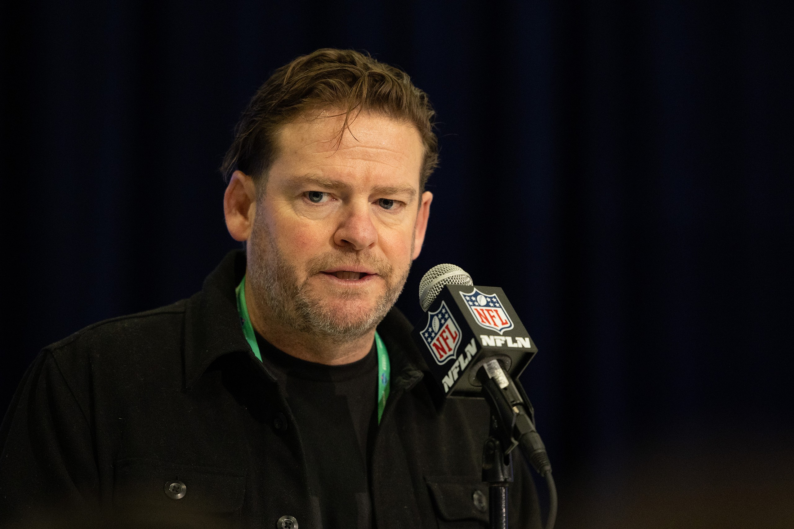 NFL Combine John Schneider Seattle Seahawks Geno Smith