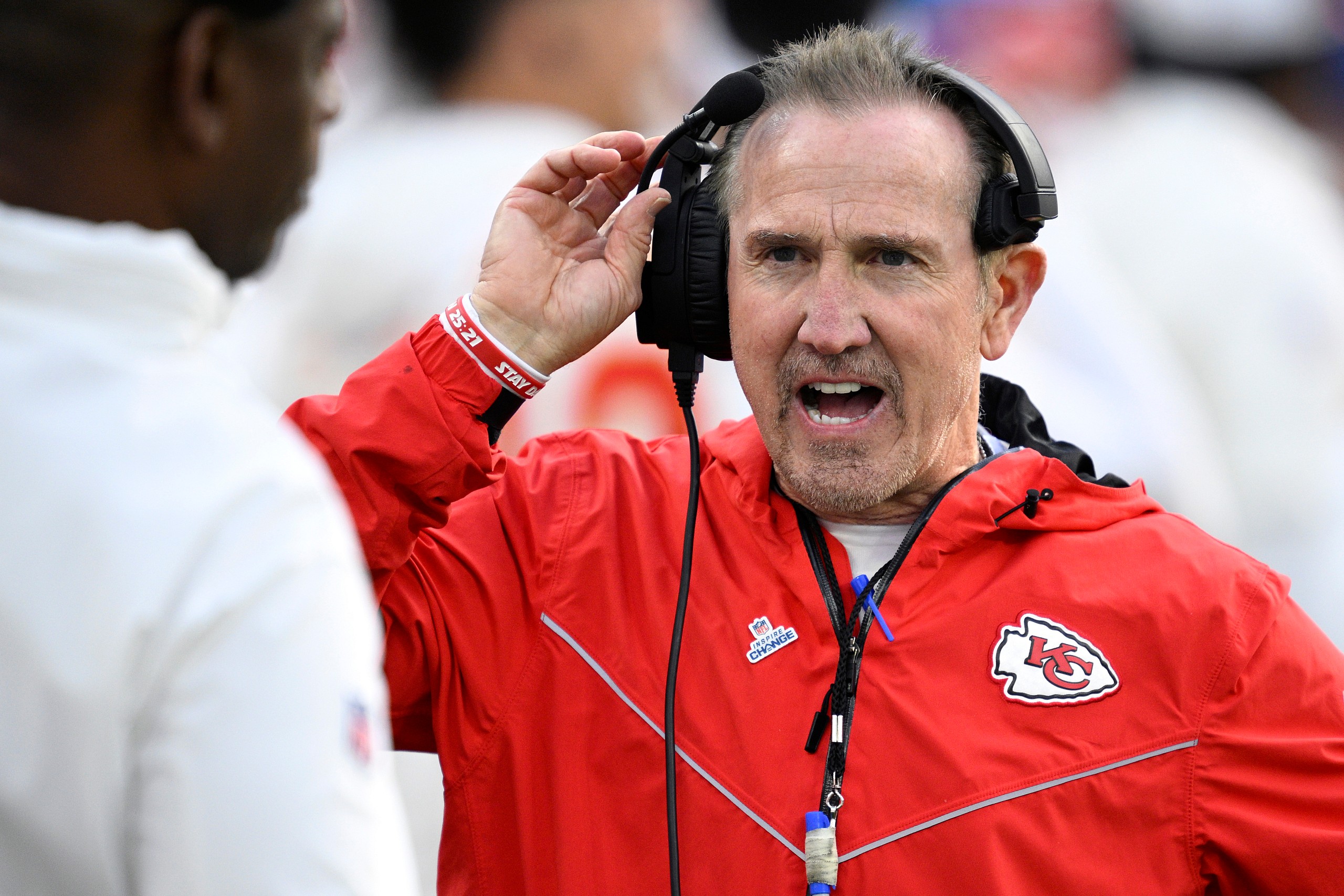Steve Spagnuolo defensive coordinator Kansas City Chiefs Super Bowl LVIII