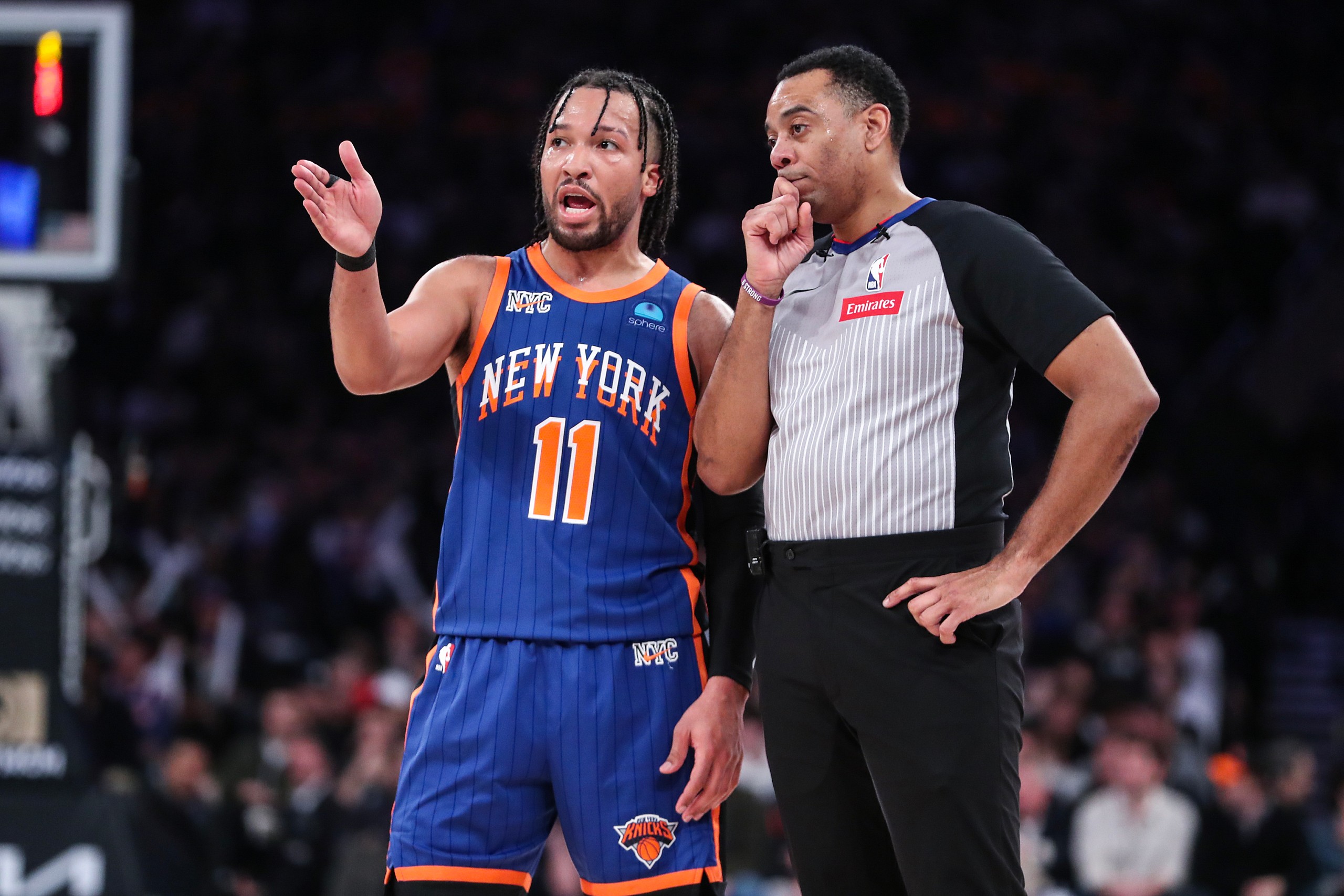New York Knicks guard Jalen Brunson 