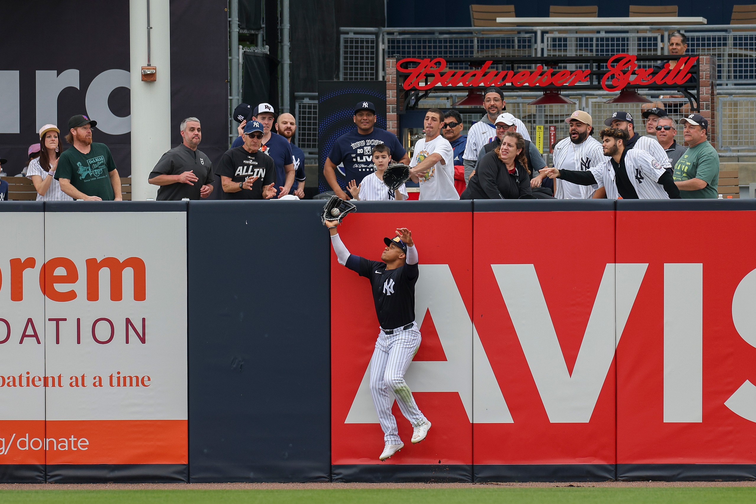 MLB: Spring Training-New York Mets at New York Yankees