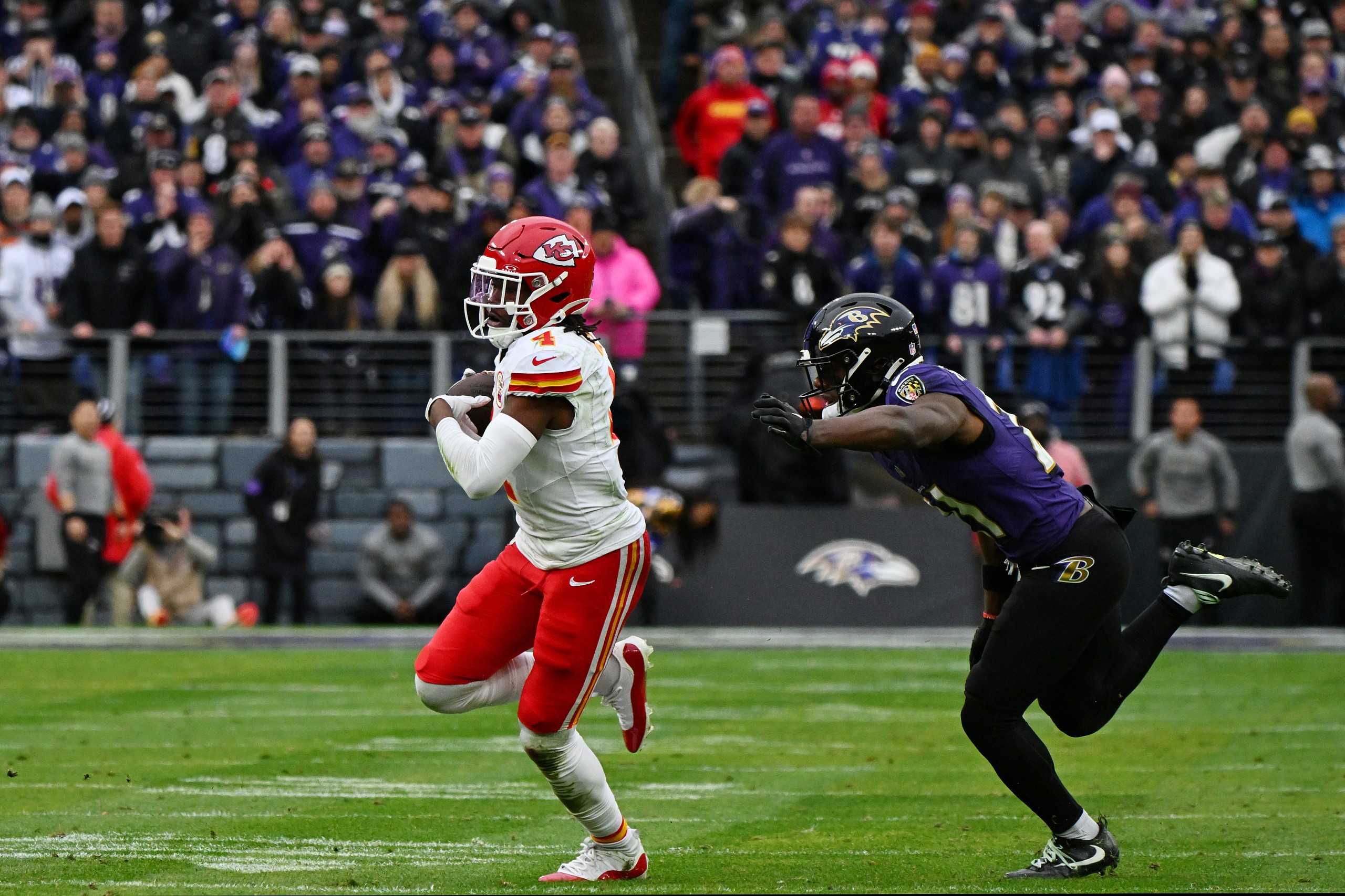 Kansas City Chiefs receiver Rashee Rice