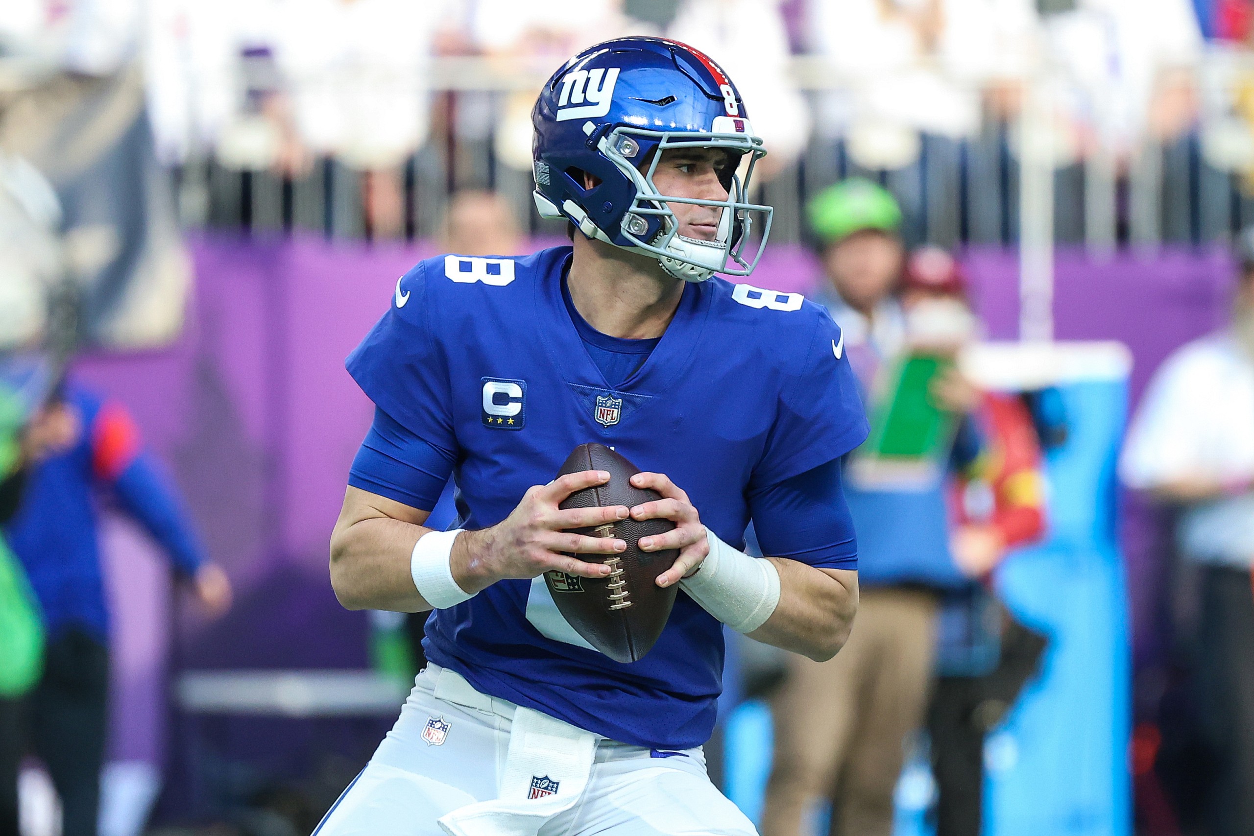 New York Giants quarterback Daniel Jones