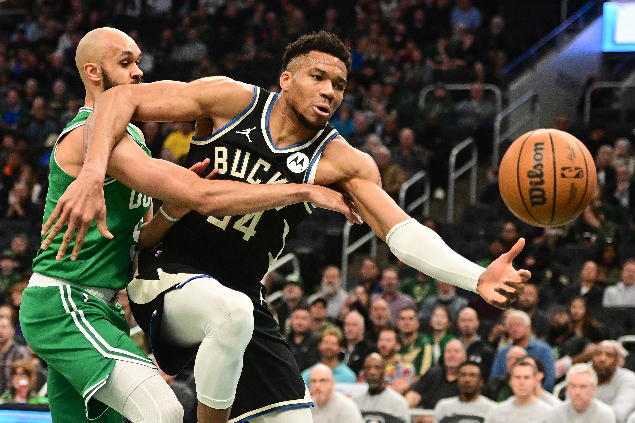 Milwaukee Bucks' Giannis Antetokounmpo