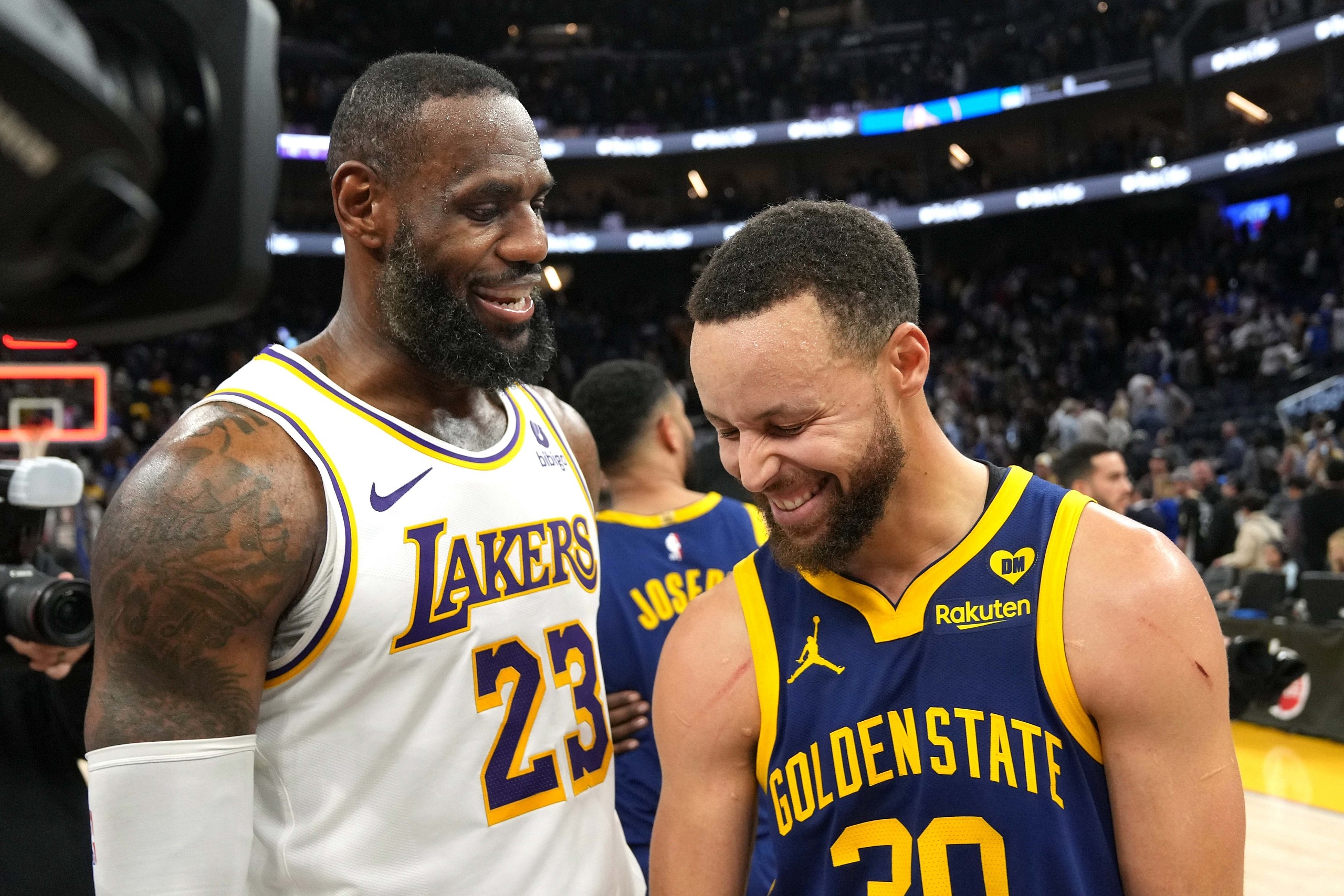 LeBron James, Stephen Curry