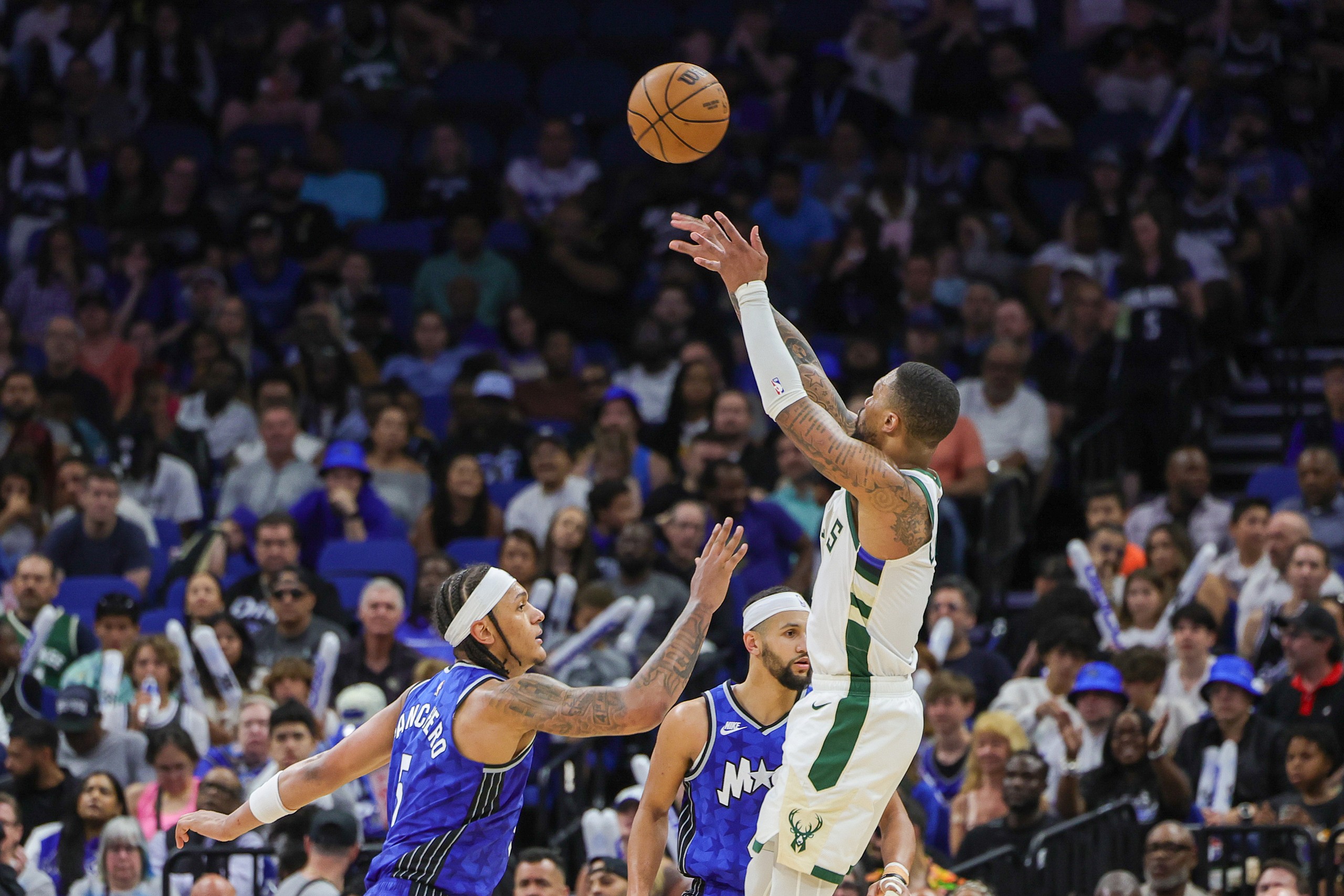 NBA: Milwaukee Bucks at Orlando Magic