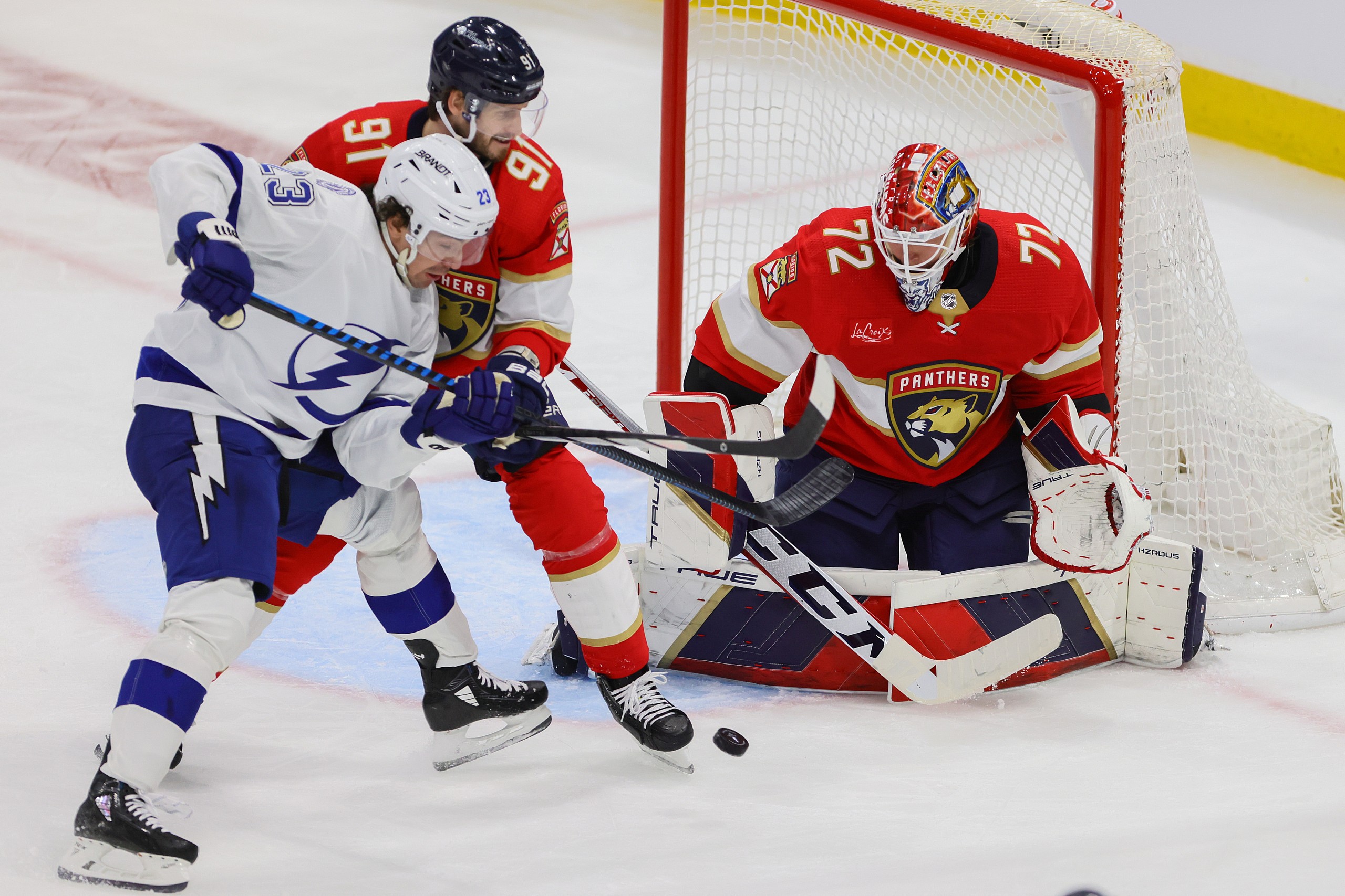 NHL: Stanley Cup Playoffs-Tampa Bay Lightning at Florida Panthers