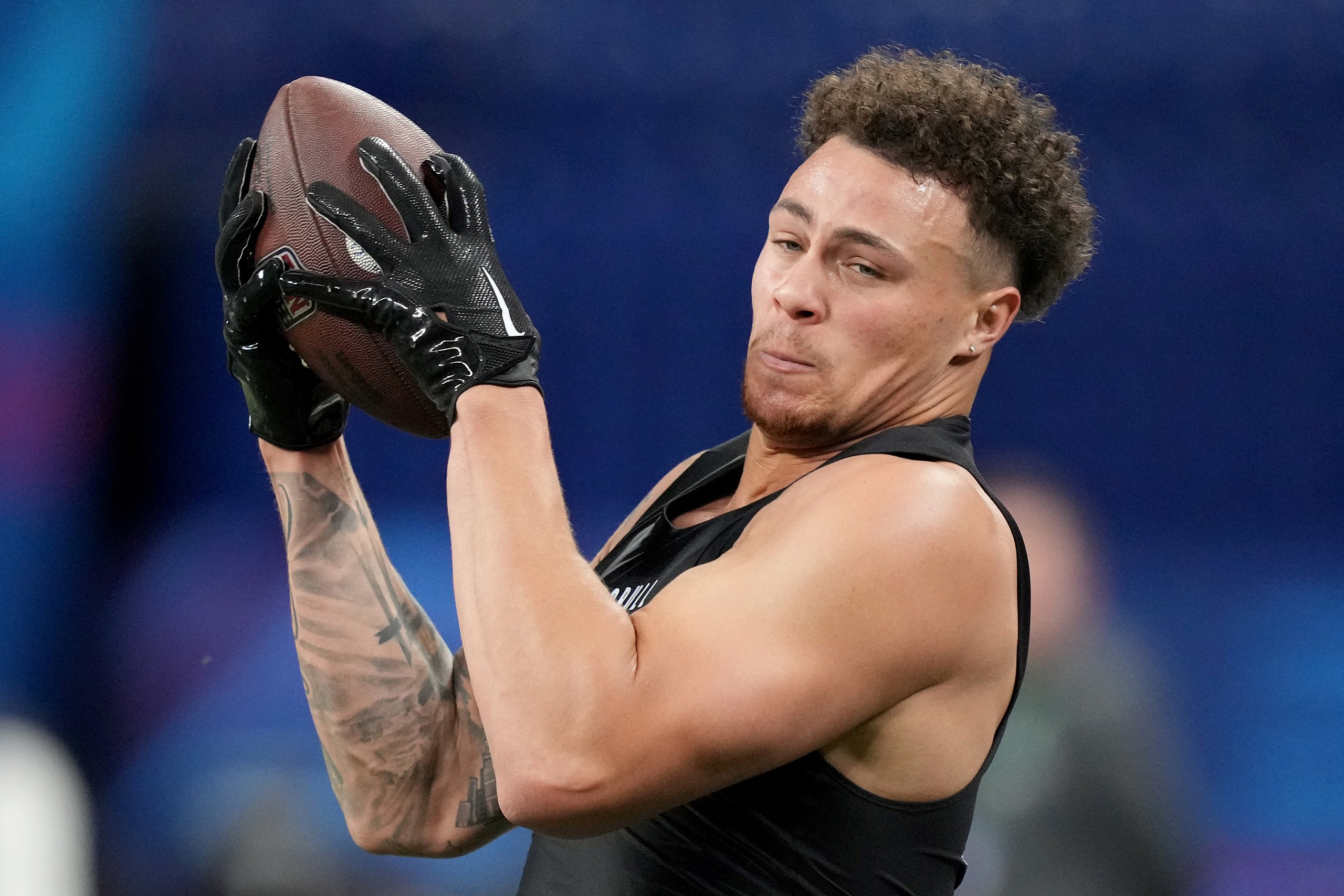Theo Johnson, NFL Draft