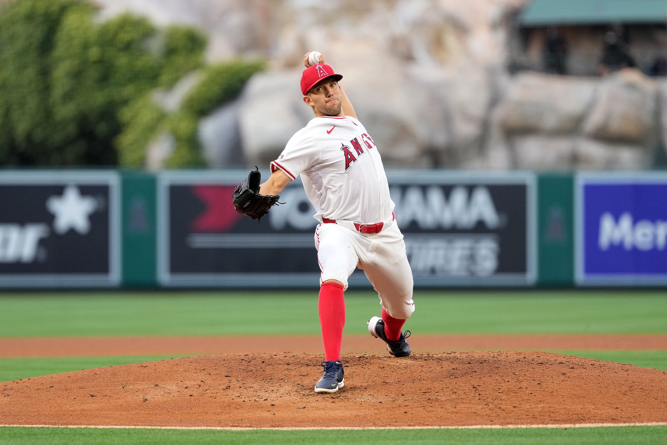 Los Angeles Angels' Tyler Anderson 