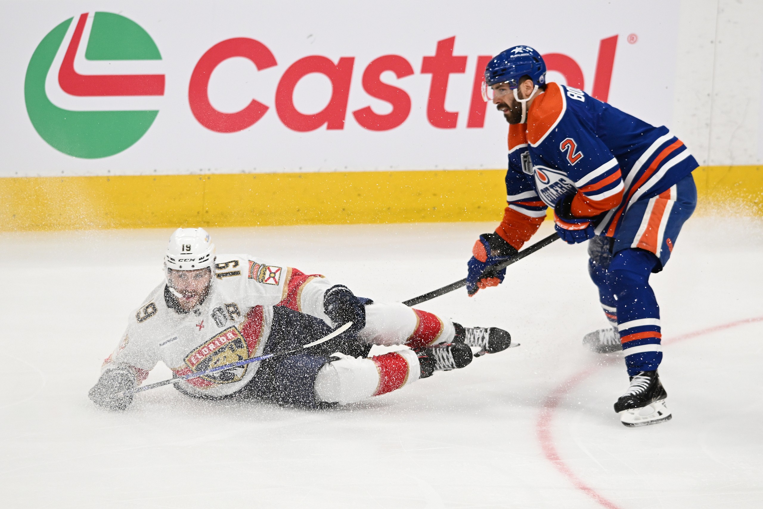 NHL: Stanley Cup Final-Florida Panthers at Edmonton Oilers