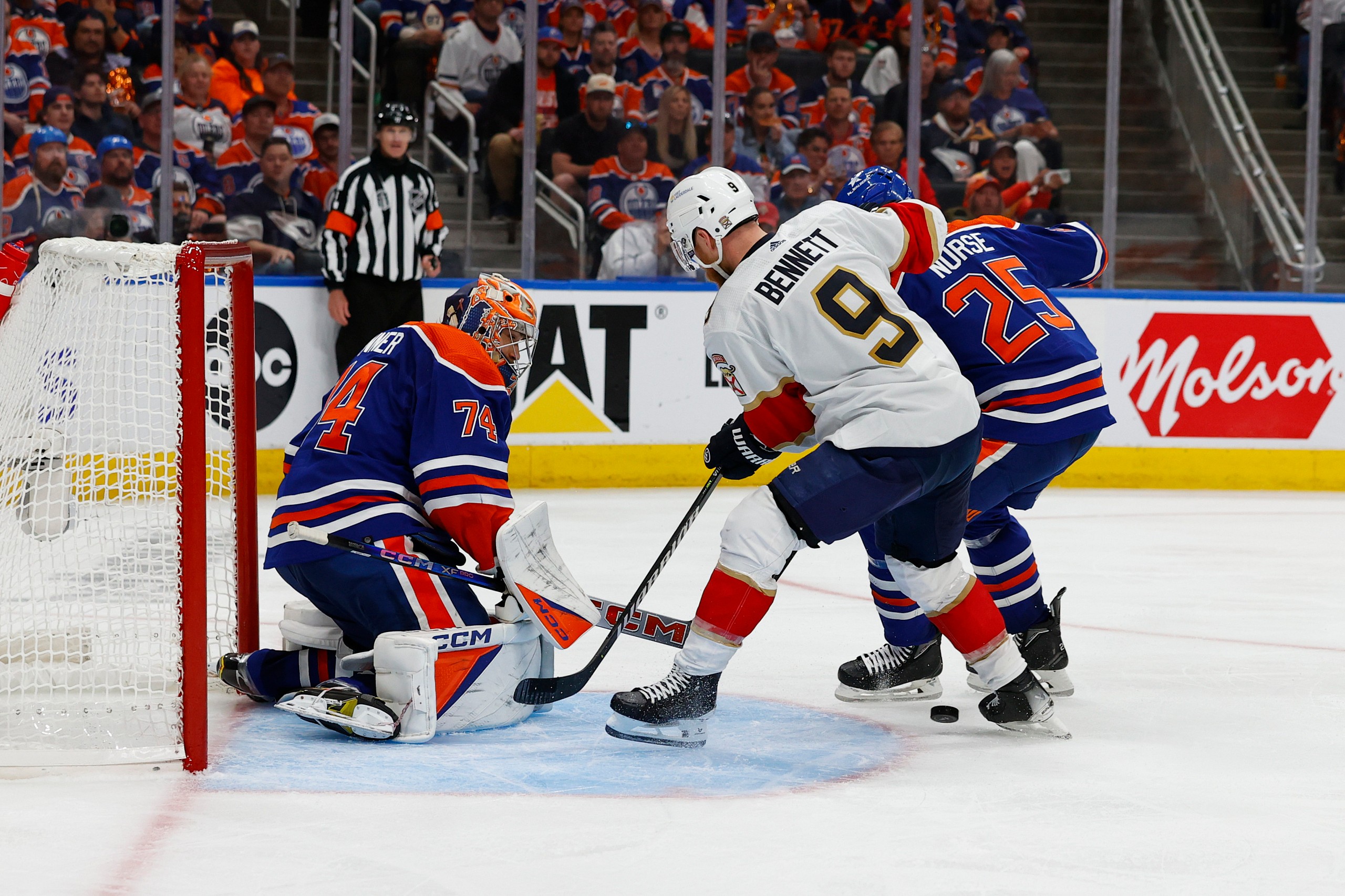 NHL: Stanley Cup Final-Florida Panthers at Edmonton Oilers