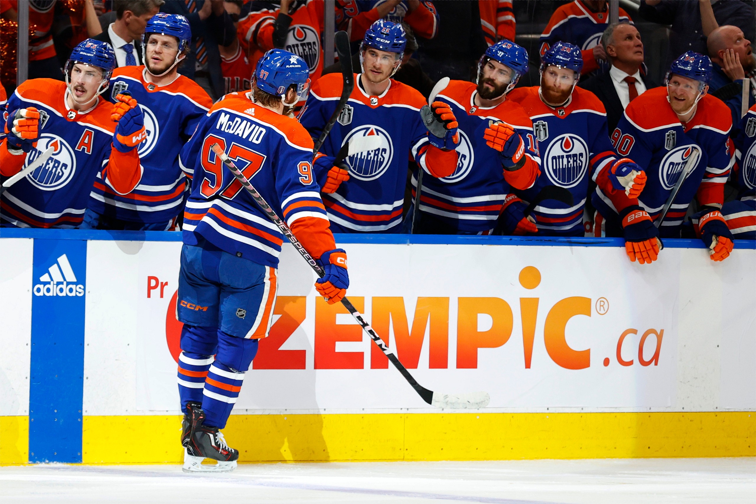 NHL: Stanley Cup Final-Florida Panthers at Edmonton Oilers