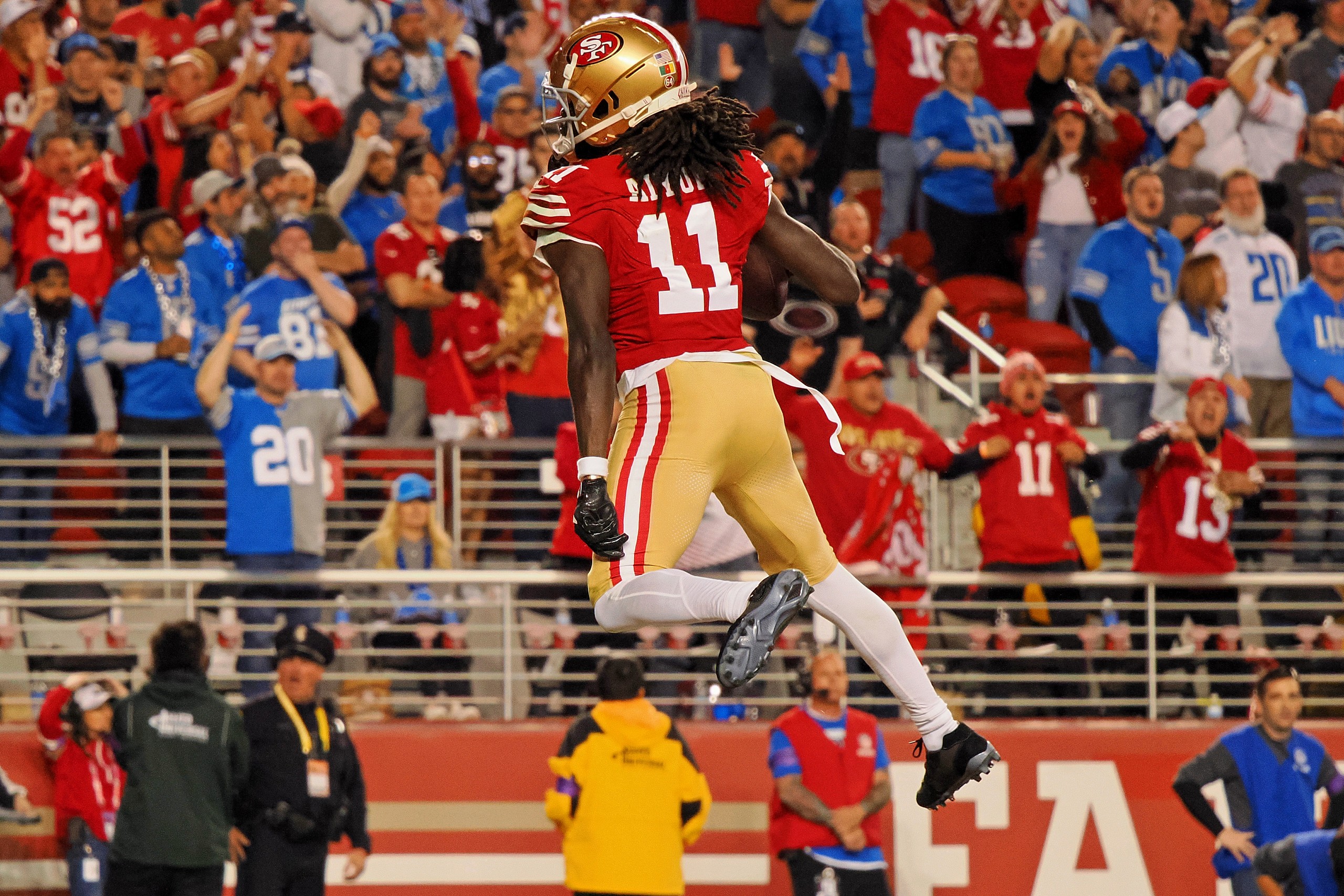 NFL: NFC Championship-Detroit Lions at San Francisco 49ers