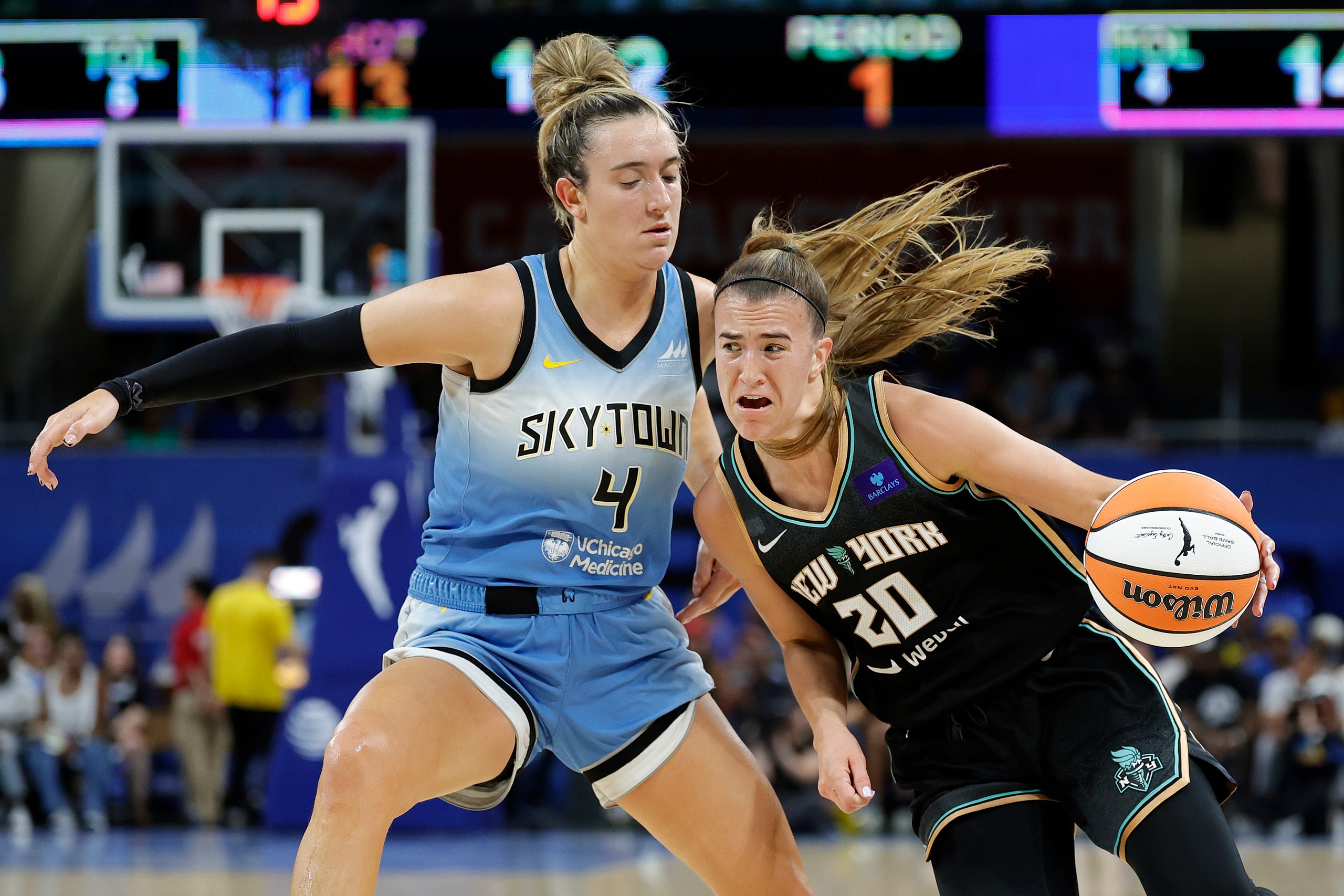 WNBA: New York Liberty at Chicago Sky
