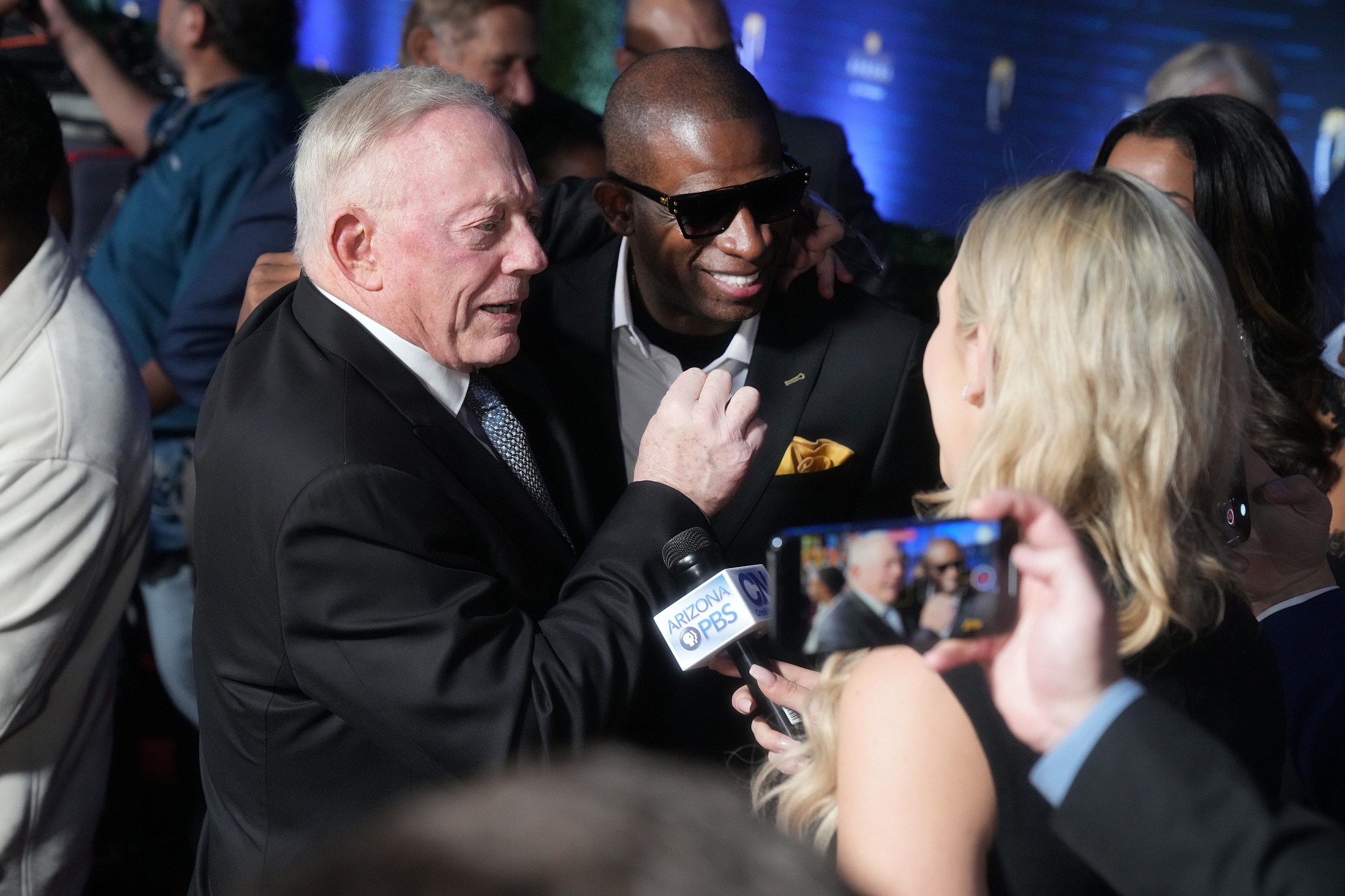Deion Sanders, Jerry Jones, Dallas Cowboys