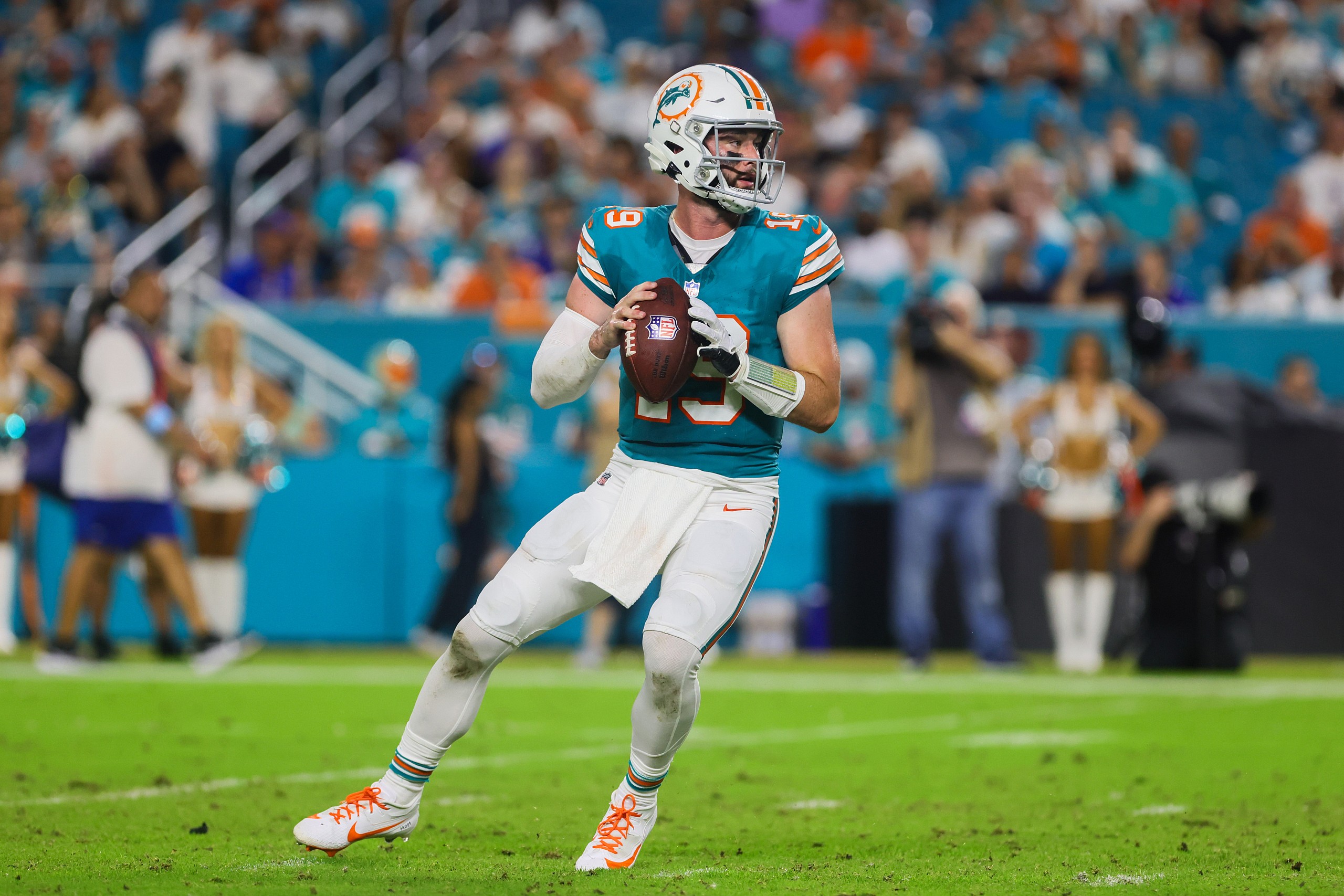 Miami Dolphins' Skylar Thompson