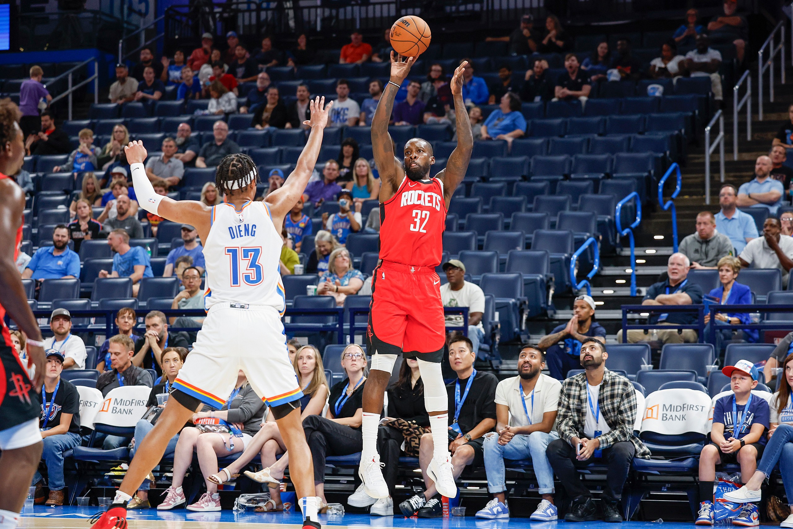 NBA: Preseason-Houston Rockets at Oklahoma City Thunder