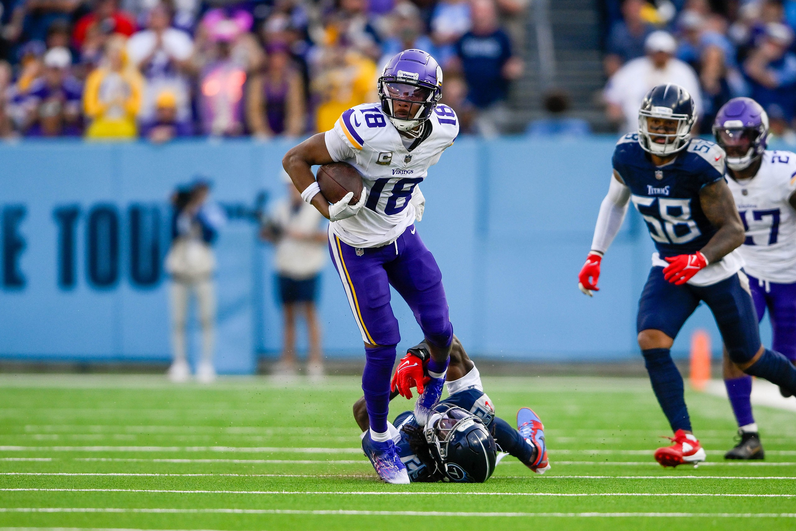 NFL: Minnesota Vikings at Tennessee Titans