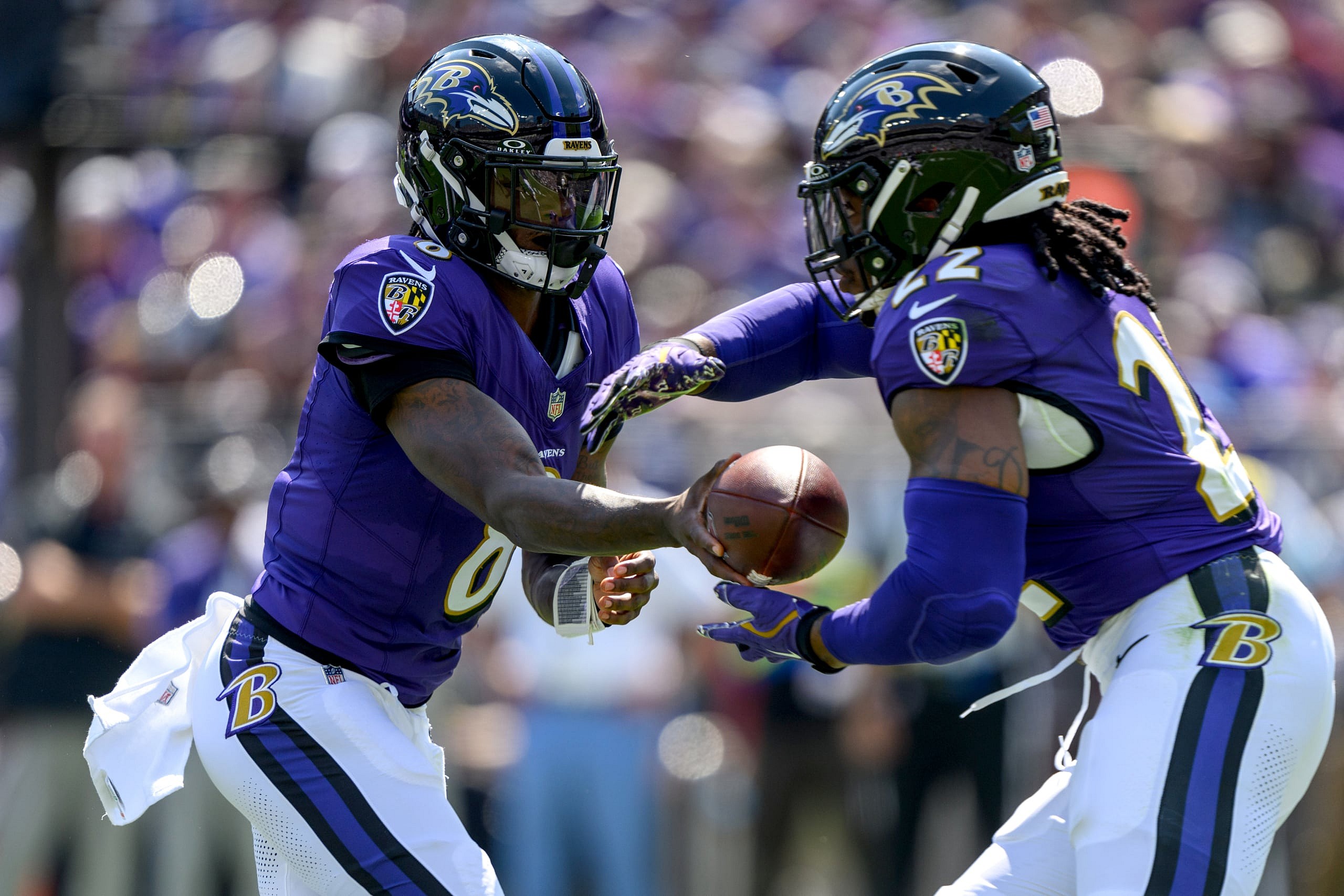 Lamar Jackson, Derrick Henry, Baltimore Ravens