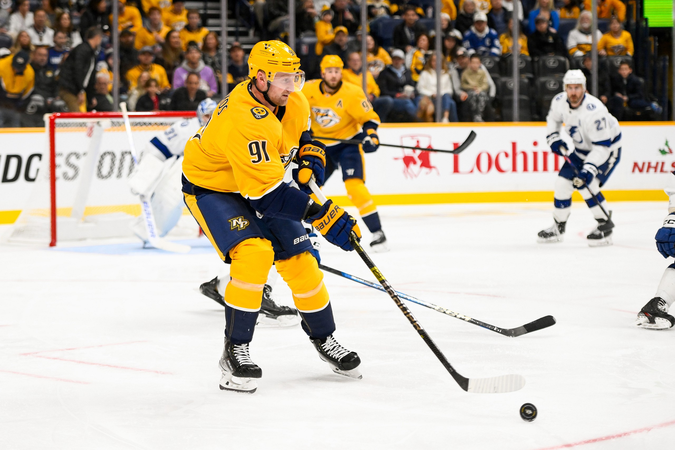 NHL: Tampa Bay Lightning at Nashville Predators