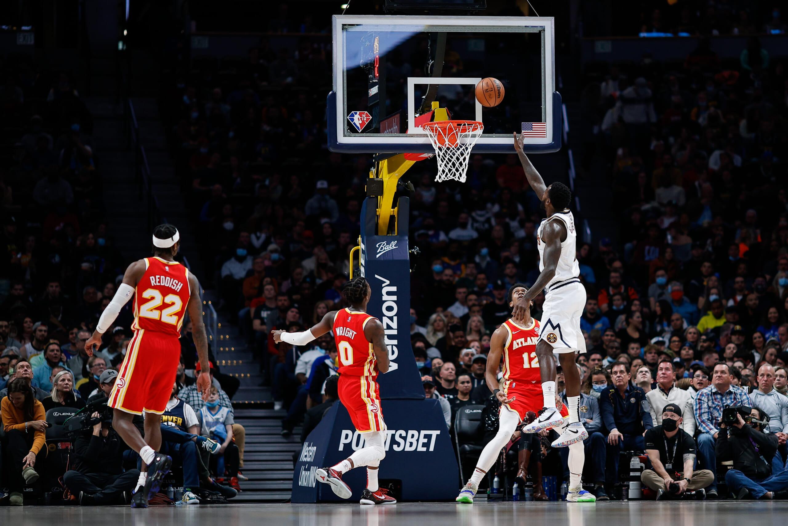 NBA: Atlanta Hawks at Denver Nuggets