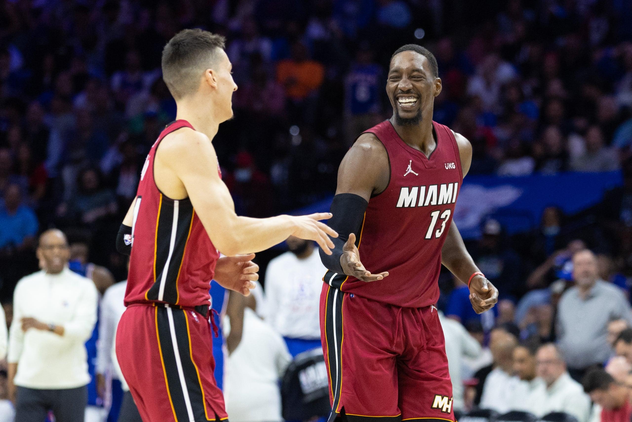 NBA: Playoffs-Miami Heat at Philadelphia 76ers