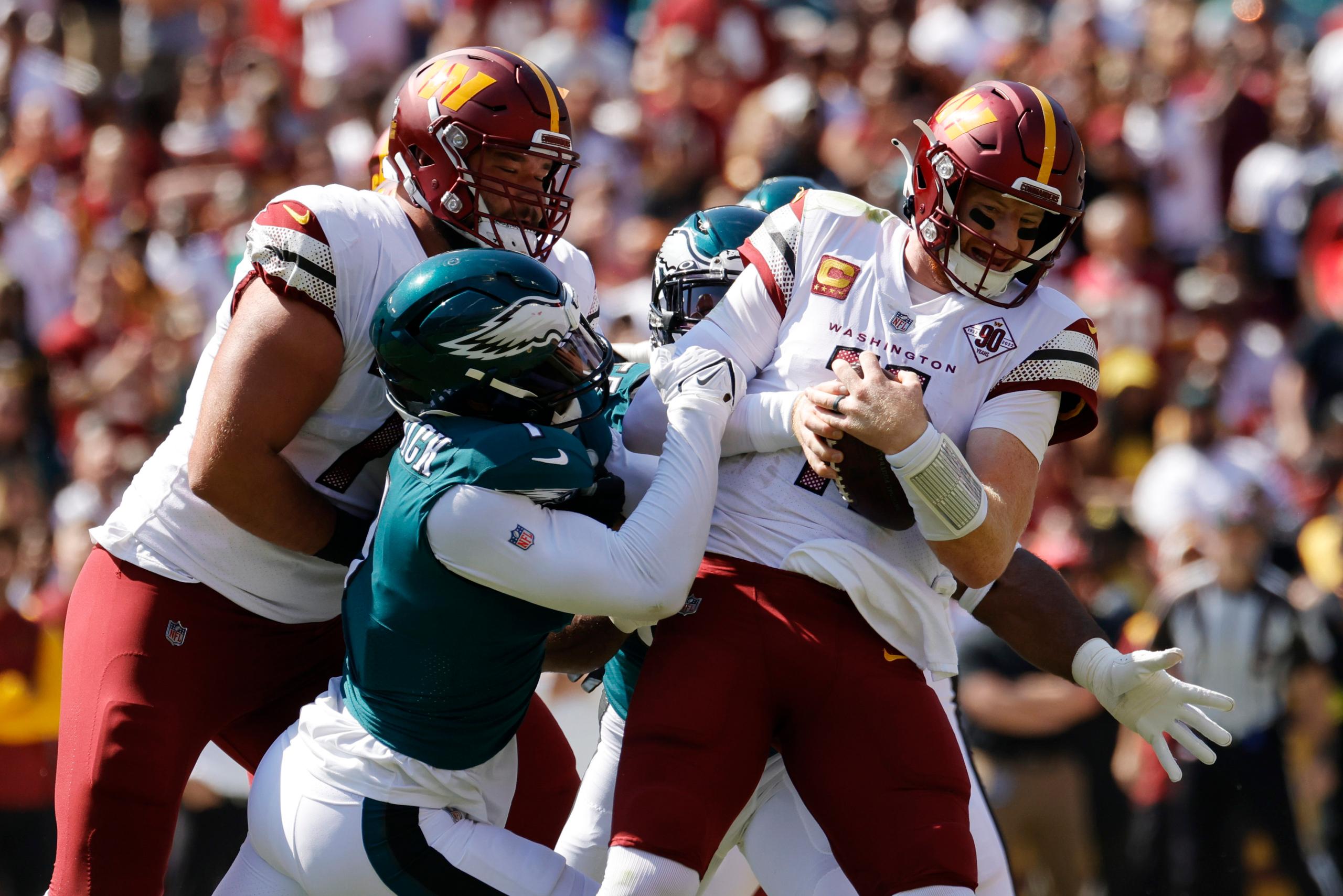NFL: Philadelphia Eagles at Washington Commanders