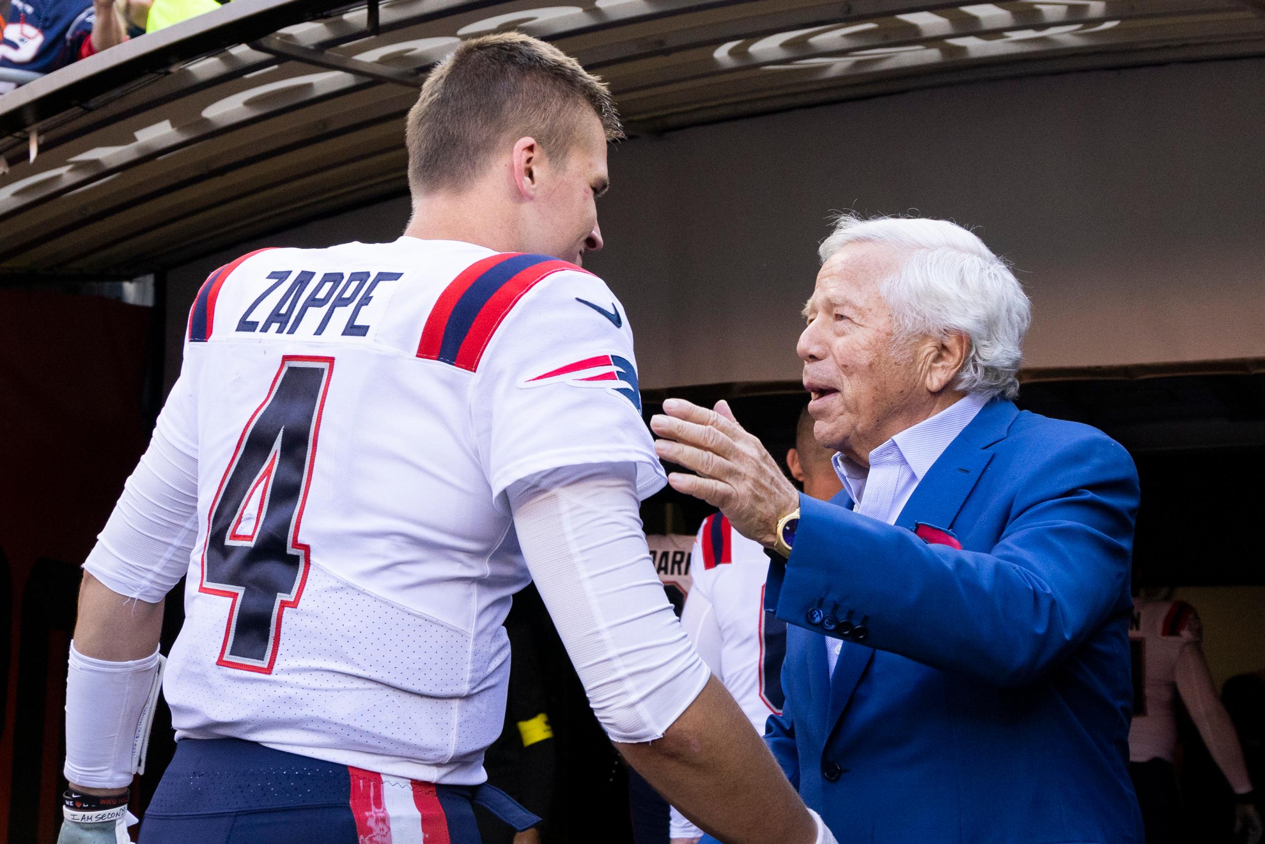 nfl rookies: bailey zappe
