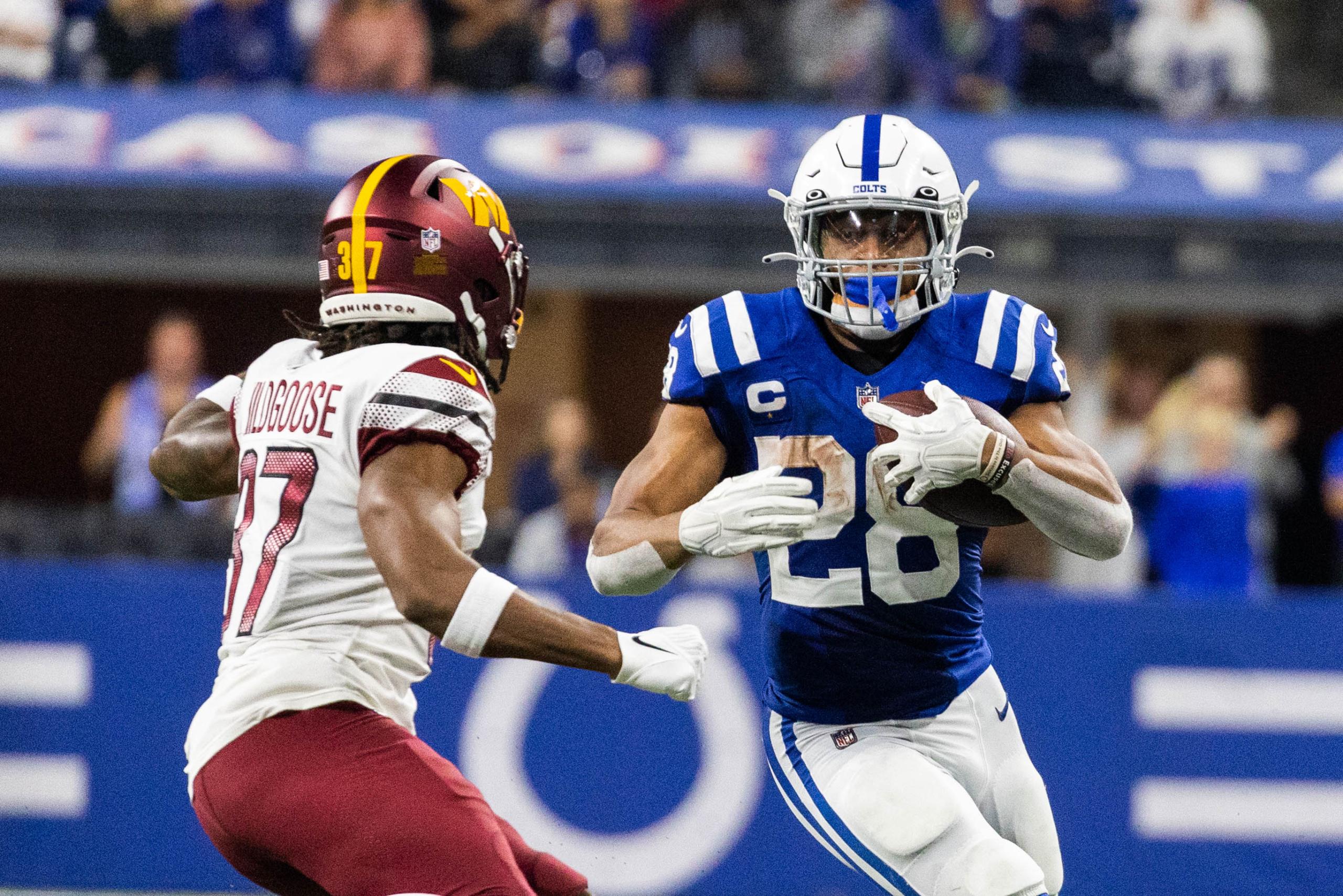 Indianapolis Colts running back Jonathan Taylor