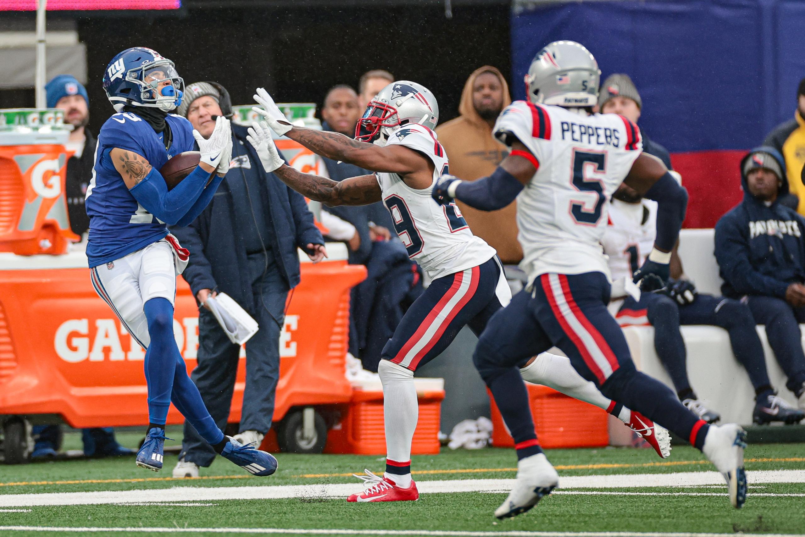 NFL: New England Patriots at New York Giants