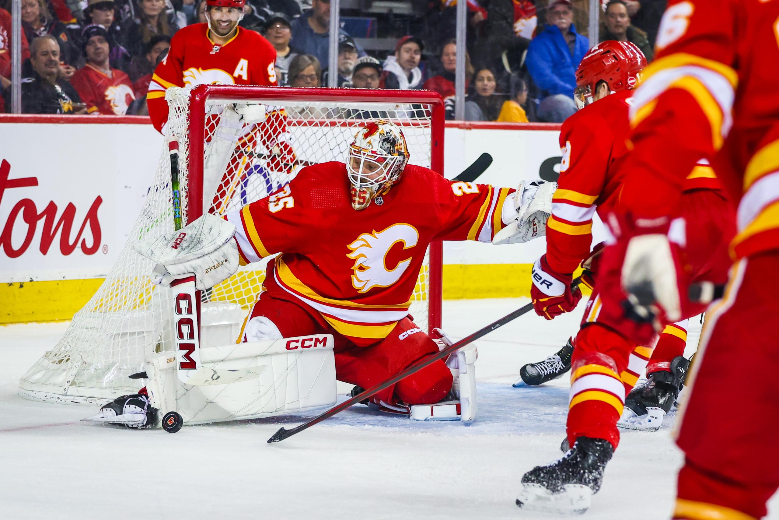 NHL: Los Angeles Kings at Calgary Flames