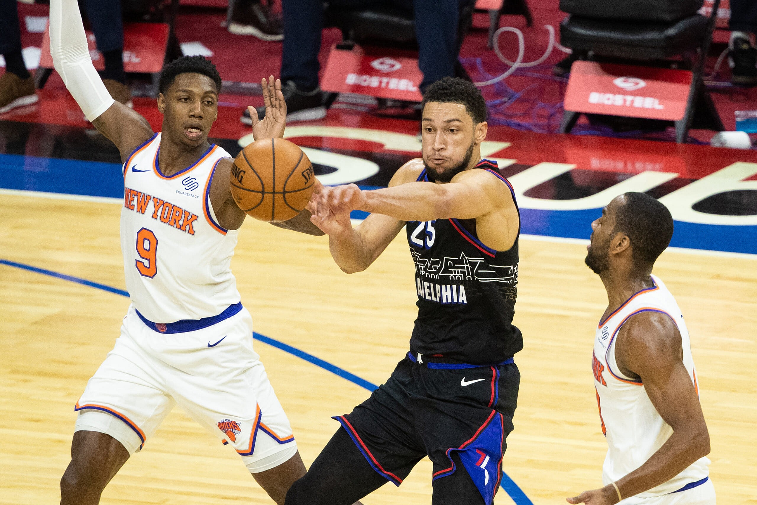 NBA: New York Knicks at Philadelphia 76ers